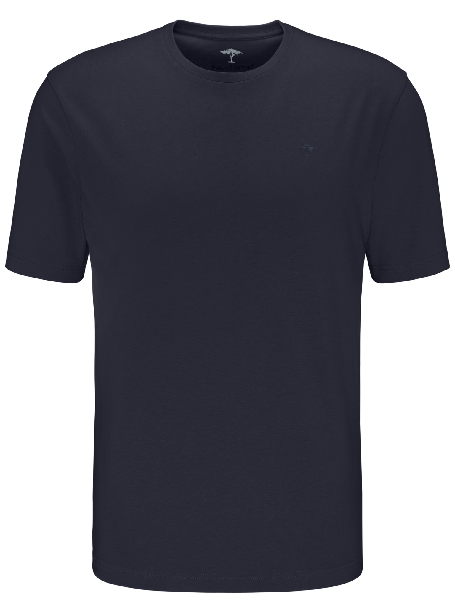 FYNCH-HATTON T-Shirt »FYNCH-HATTON Basic T-Shirt«, (1 tlg.), unifarben