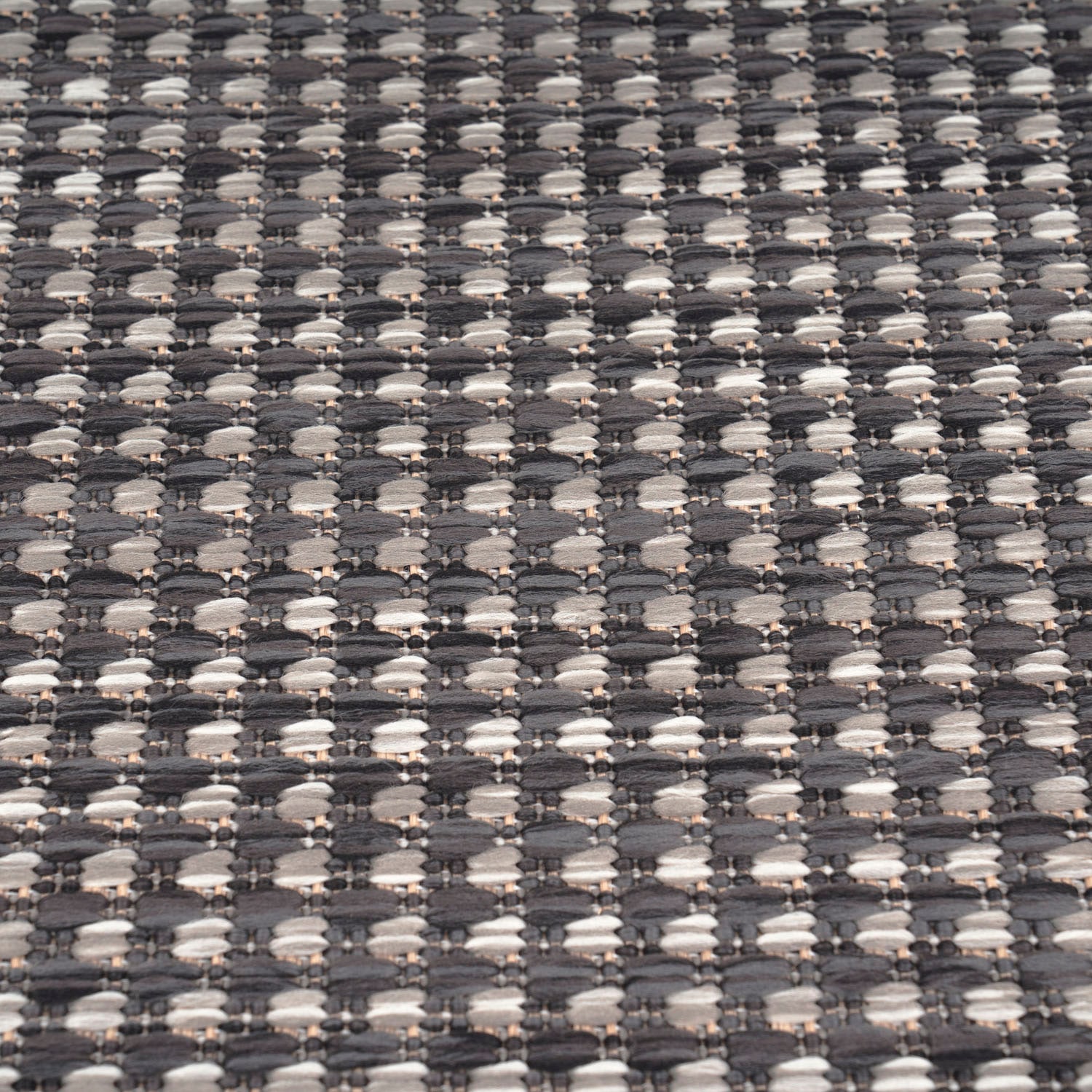 Paco Home Teppich »Napoli 777«, rechteckig, 4 mm Höhe, Flachgewebe, meliert, In- und Outdoor geeignet, Wohnzimmer