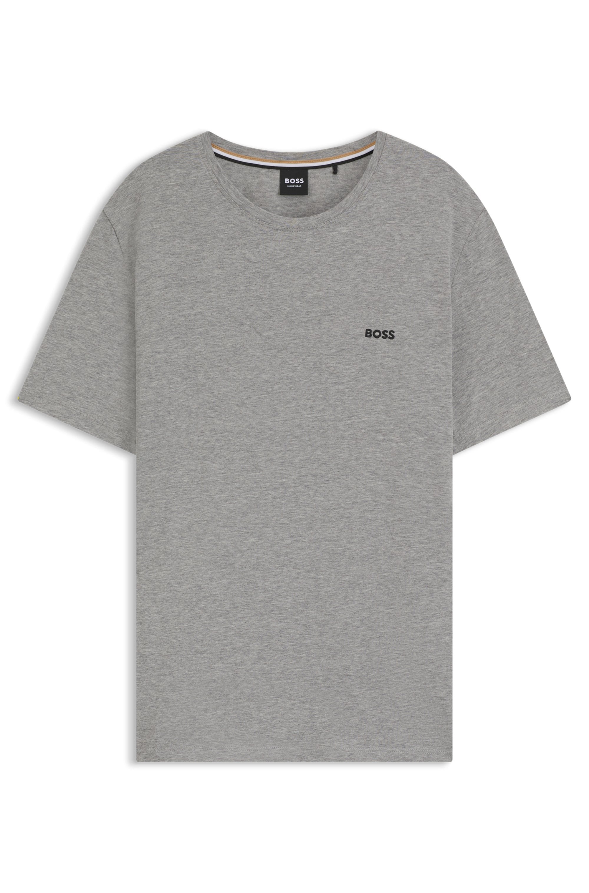 BOSS T-Shirt »Mix&Match T-Shirt R« mit BOSS Stickerei auf der Brust