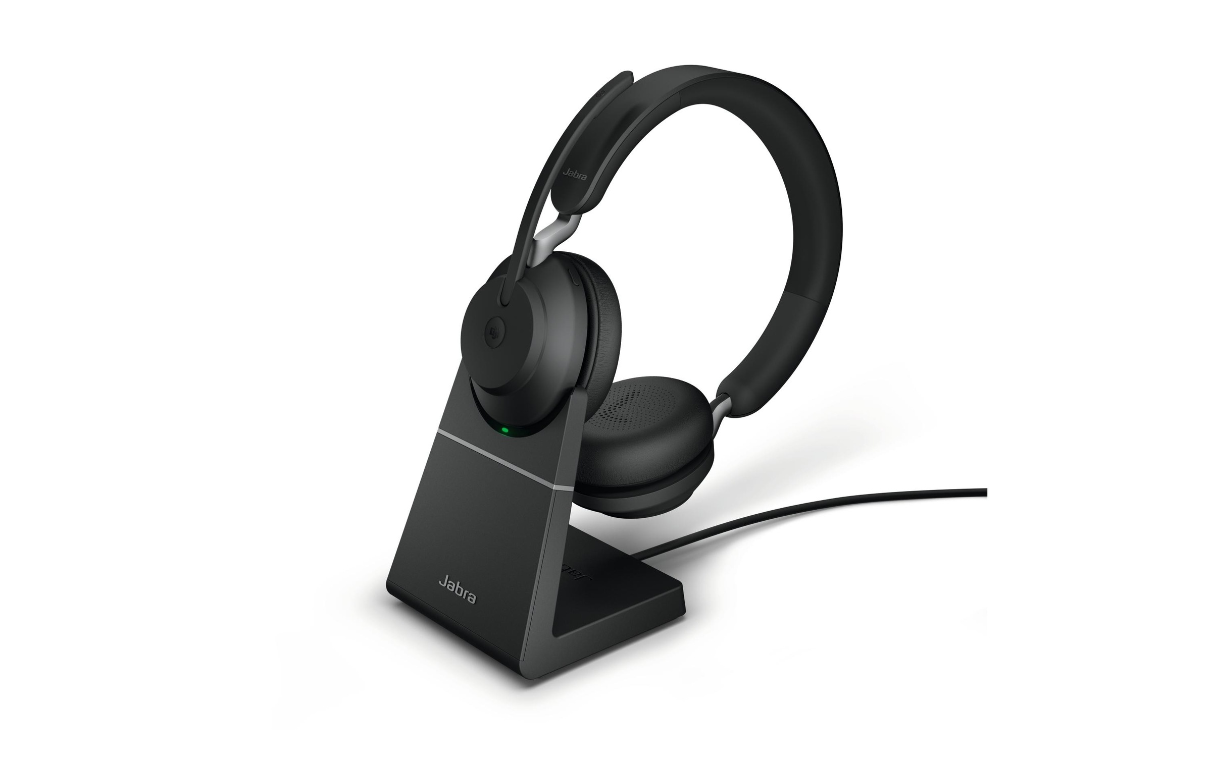 Jabra Headset »Evolve2 65 Duo MS«, Noise-Cancelling