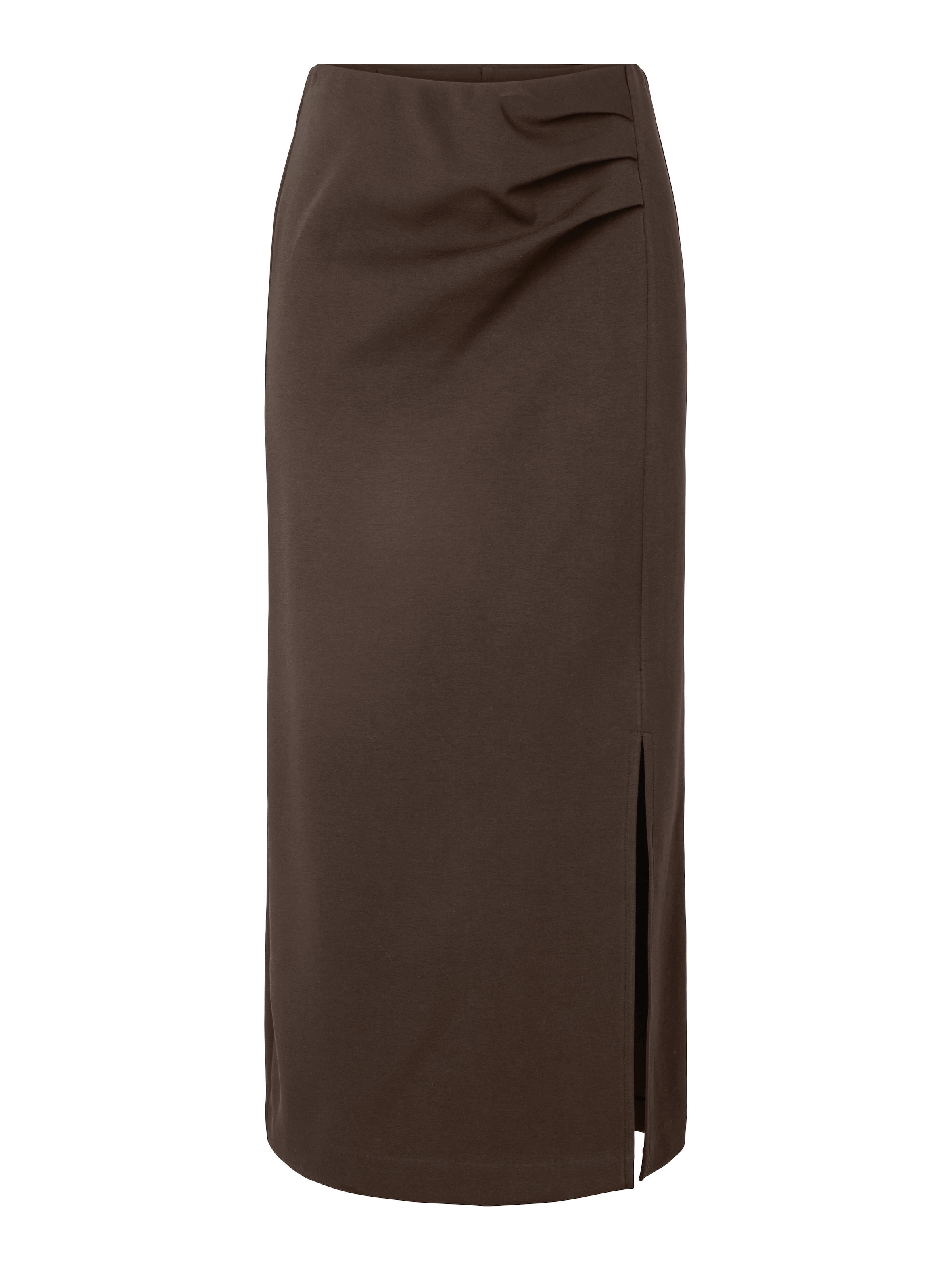 Y.A.S Maxi jupe »YASPINA HW LONG SKIRT NOOS« mélange de coton, taille haute