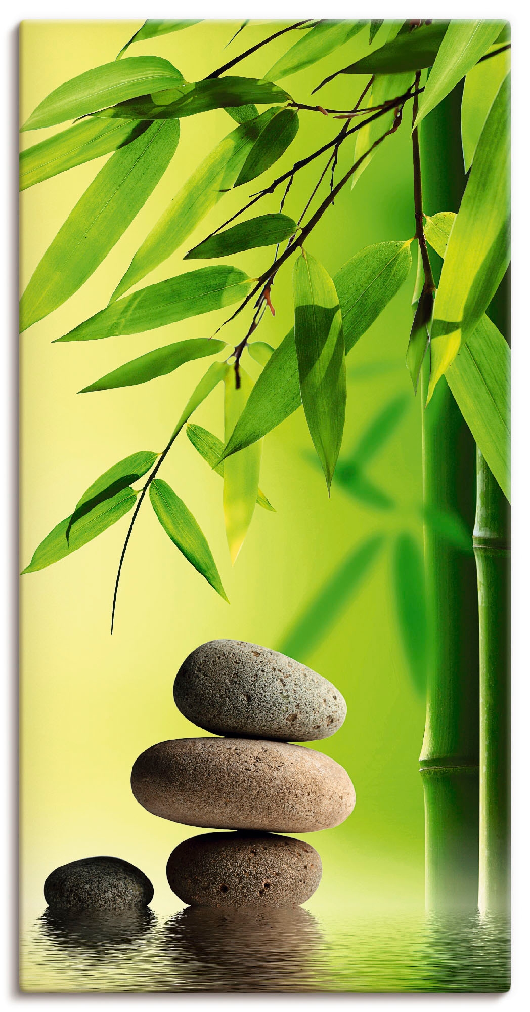 Image of Artland Leinwandbild "Spa Stillleben" Zen 1 Stk. tlg. auf Holzrahmen gespannt