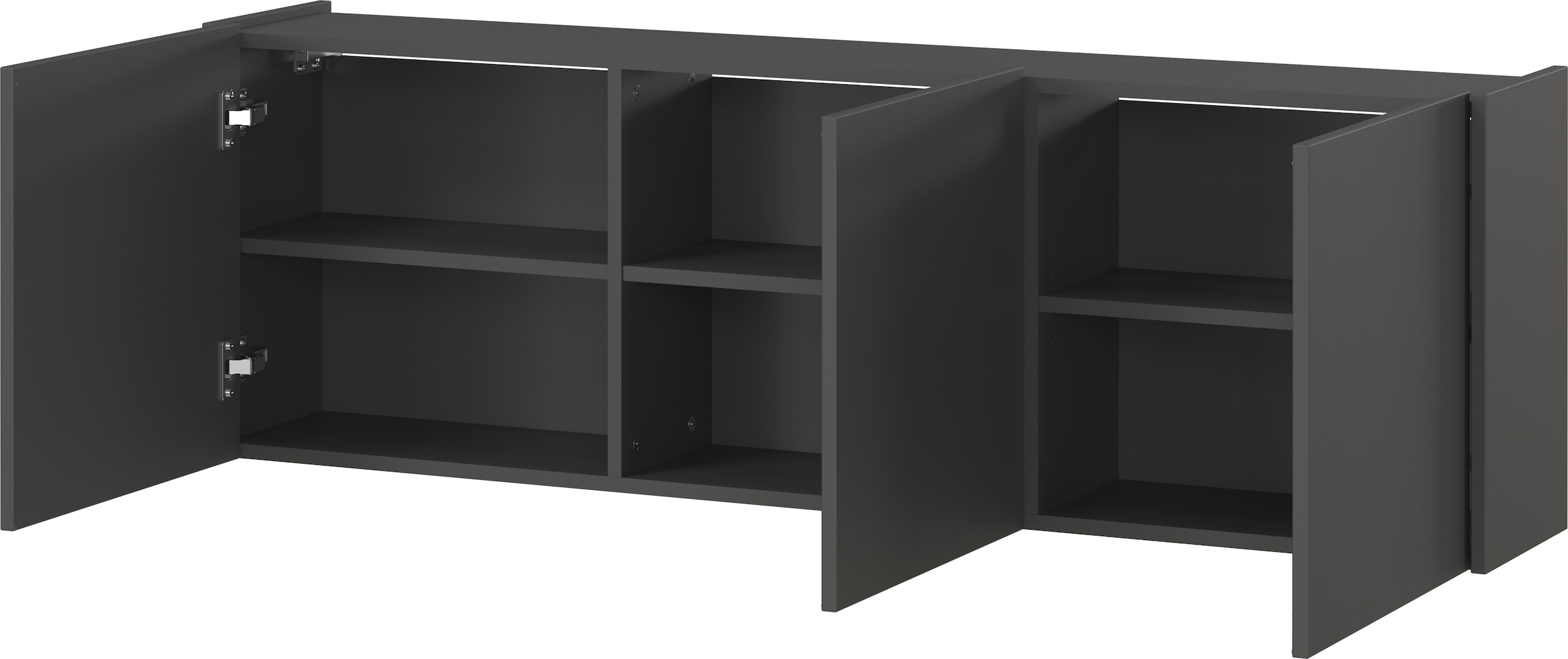 GERMANIA Mehrzweckschrank »Libbiano« mit Balkonoptik