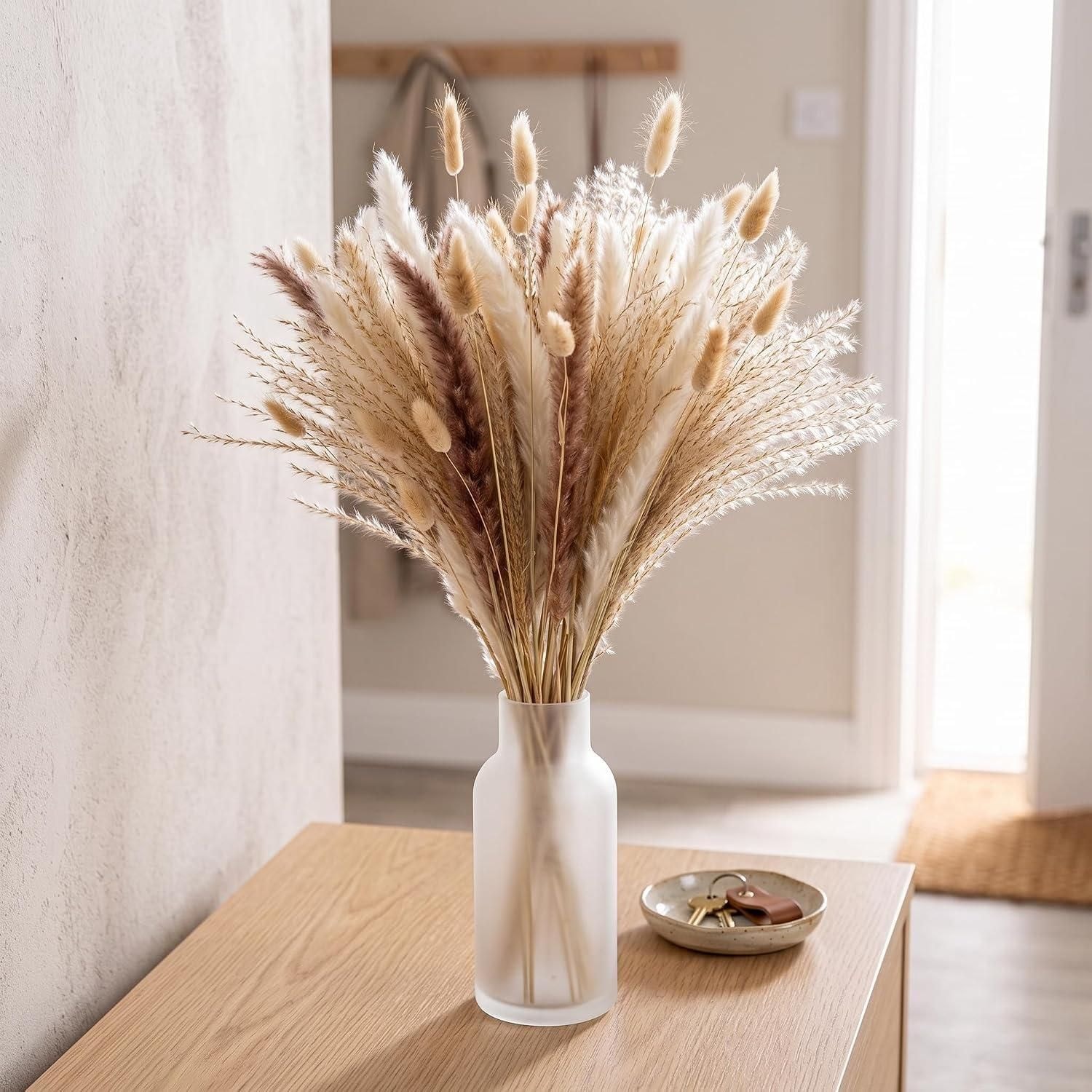 GILDE Objet décoratif »Bündel Trockenblume Seco naturfarben H. 53 cm«