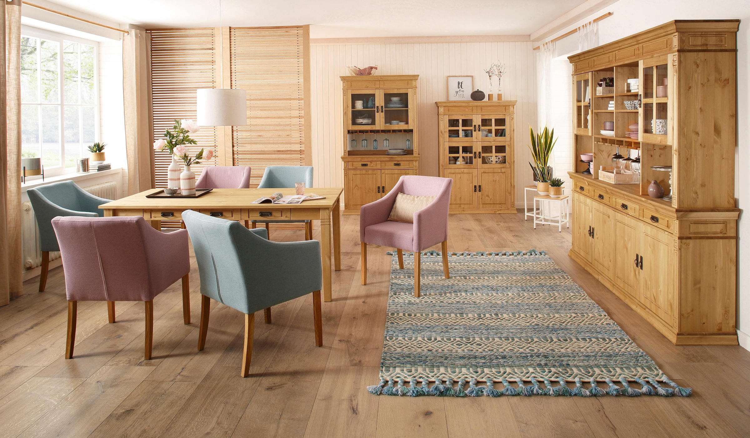 Home affaire Kommode »Vinales« Breite 112 cm aus massiver Kiefer