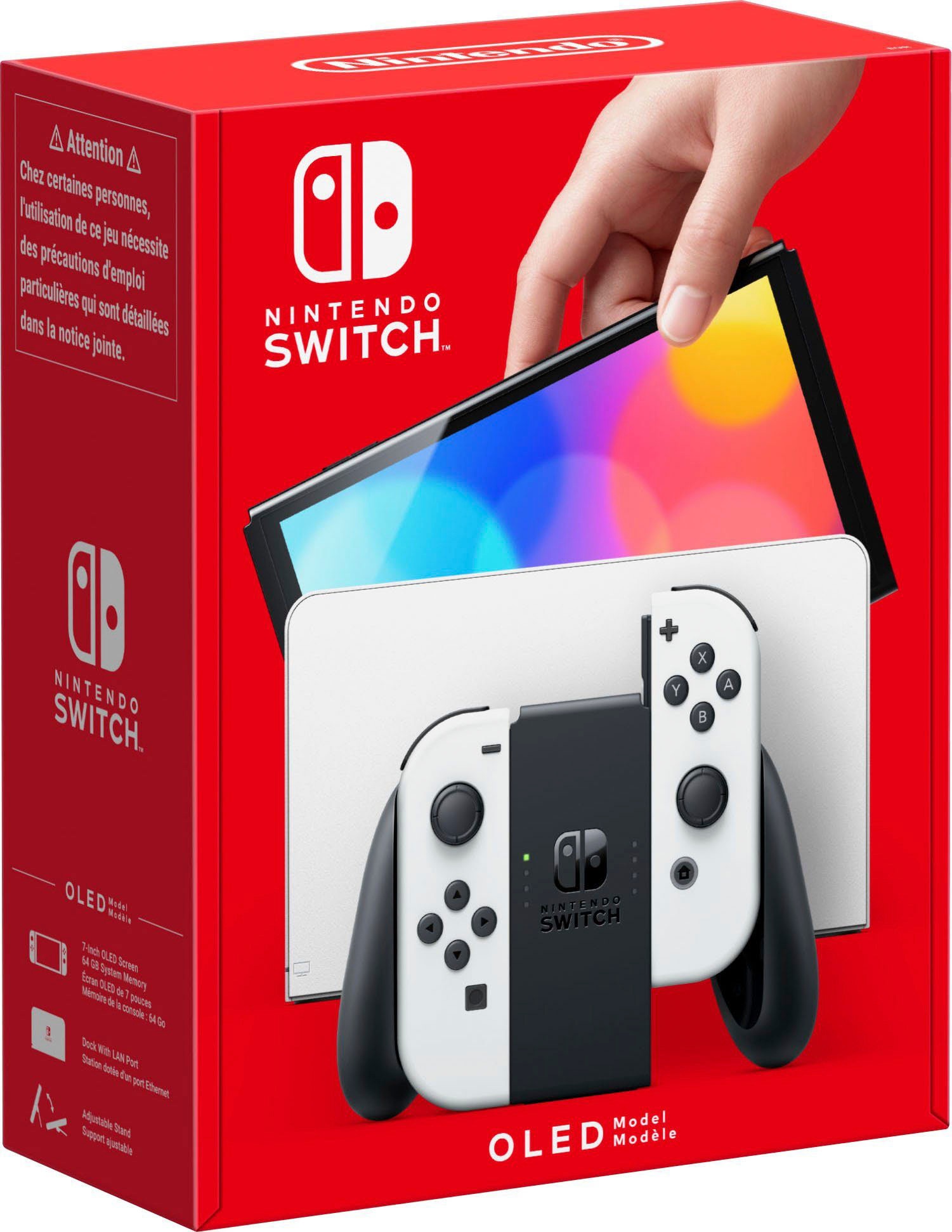 Nintendo Switch Spielekonsole »Switch OLED + Pokemon Karmesin + Der Schatz von Zone Null DLC«, OLED-Modell