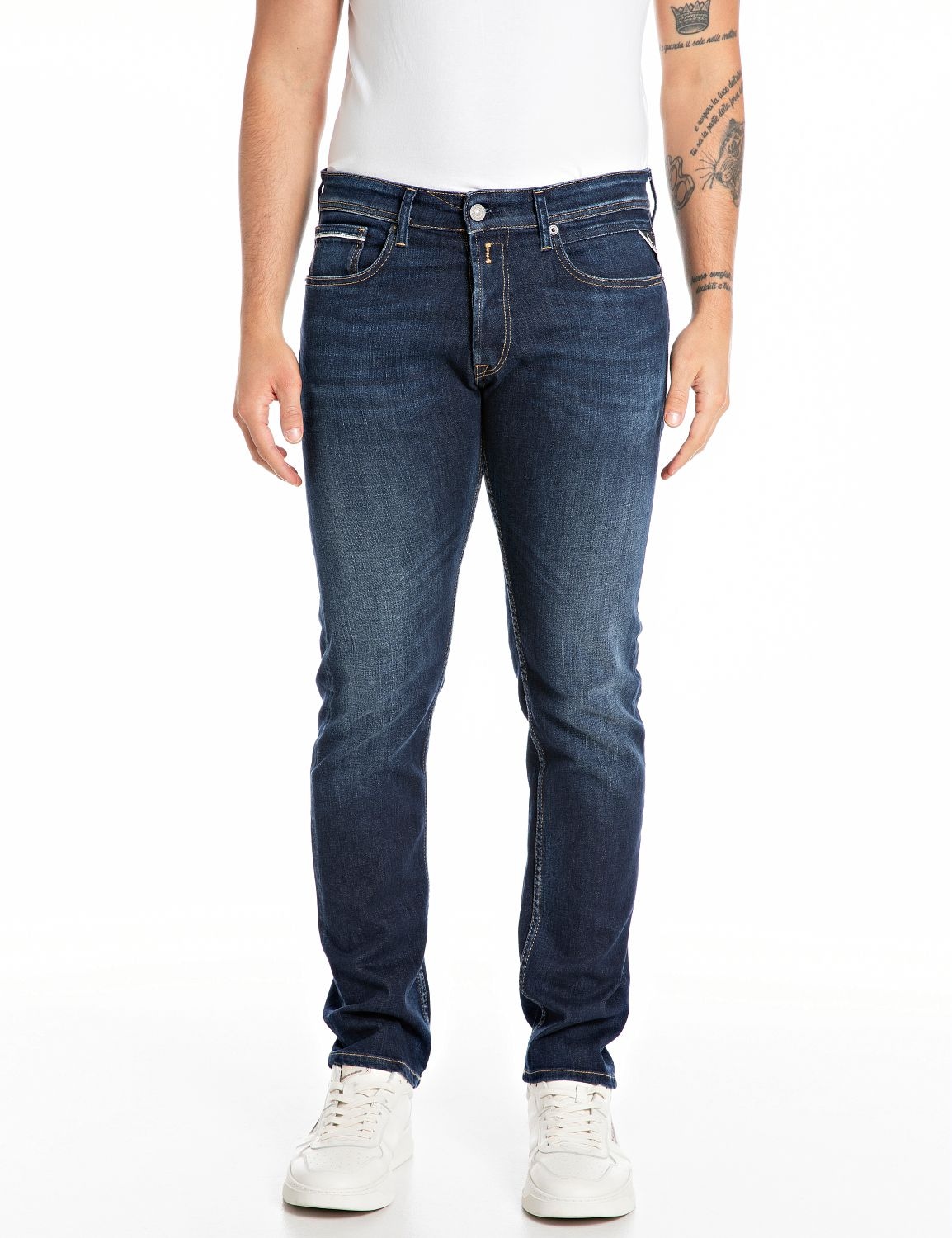 Replay Straight-Jeans »GROVER«, in vielen verschiedenen Waschungen, mit Stretch