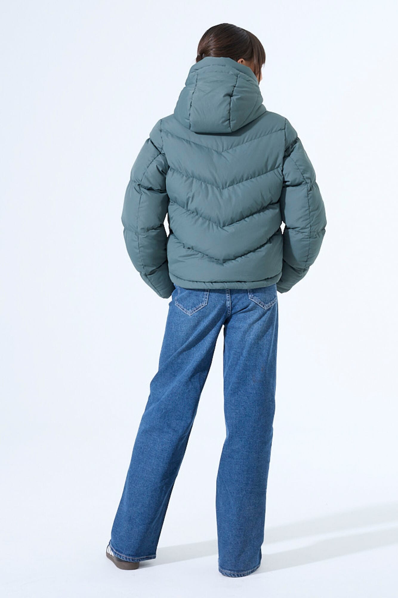 Garcia Steppjacke, mit Kapuze for GIRLS