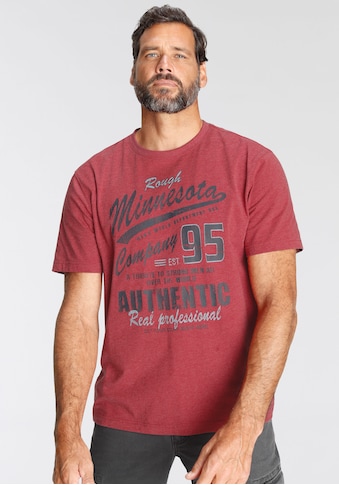 Man's World T-Shirt, mit Print in Vintage Optik kaufen
