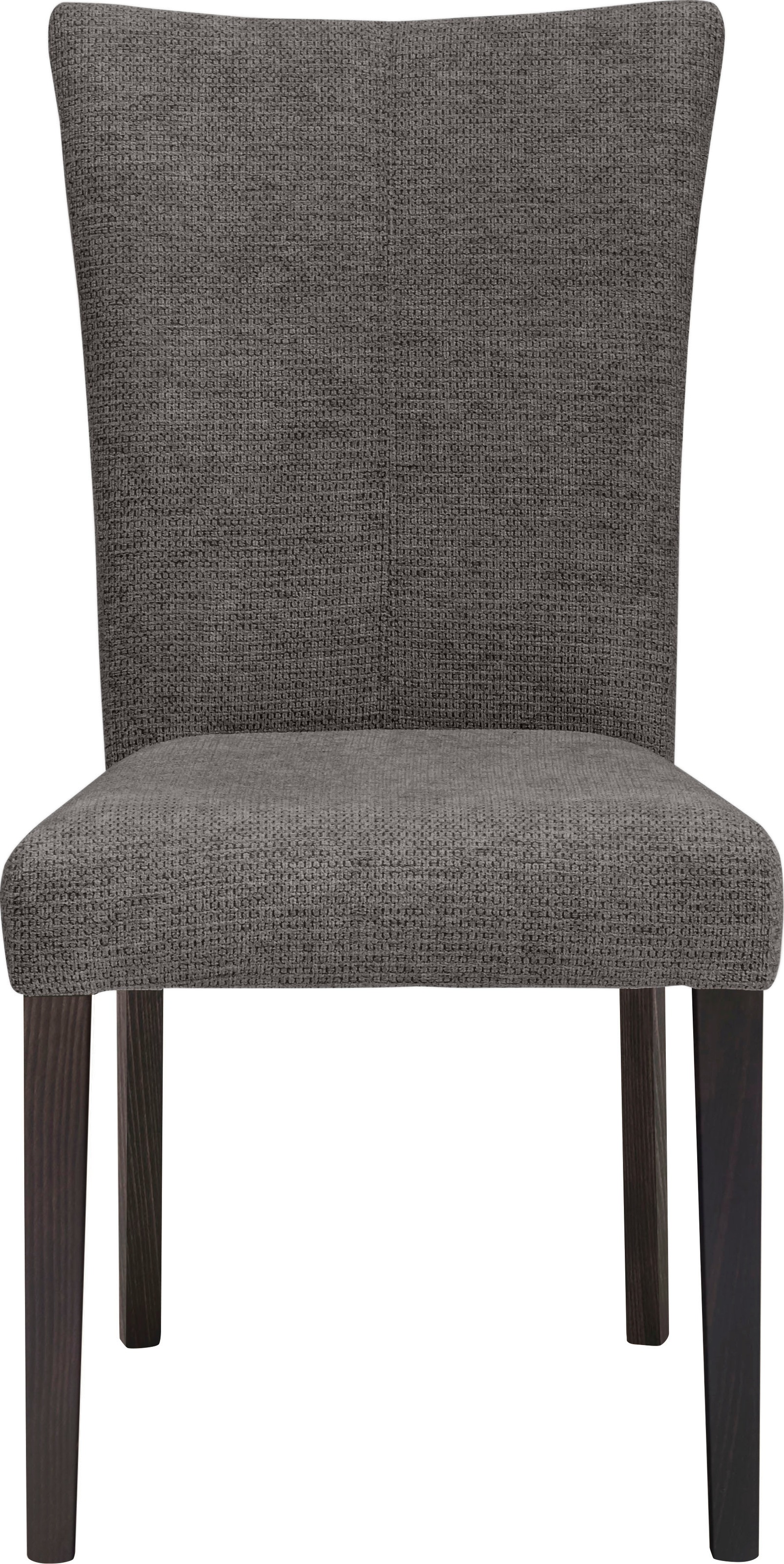 Home affaire 4-Fussstuhl »Aspen«, (Set), 2 St., Softstruktur, Beine aus massiver Buche, wengefarben lackiert
