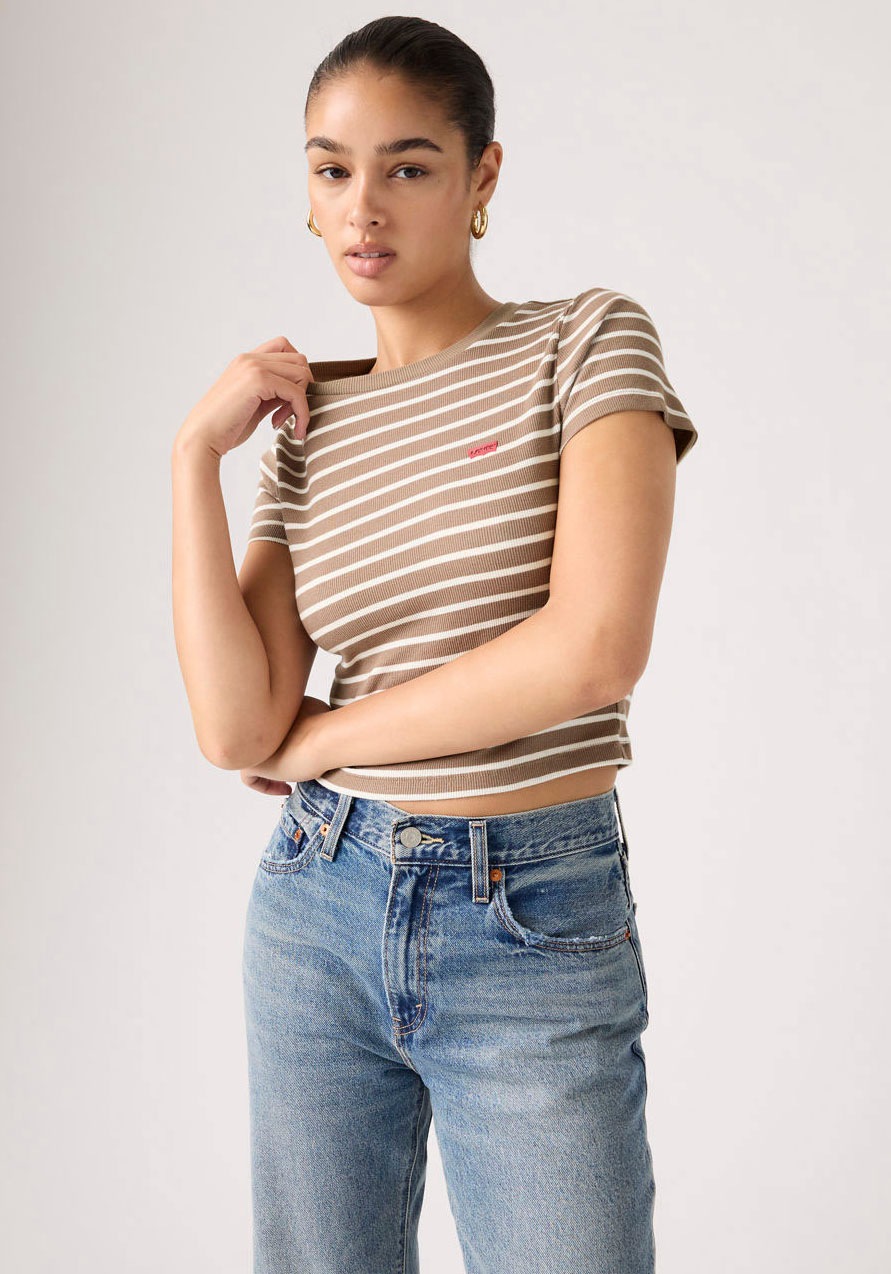 Image of Levis T-Shirt "ESSENTIAL SPORTY TEE" Feinripp- Qualität