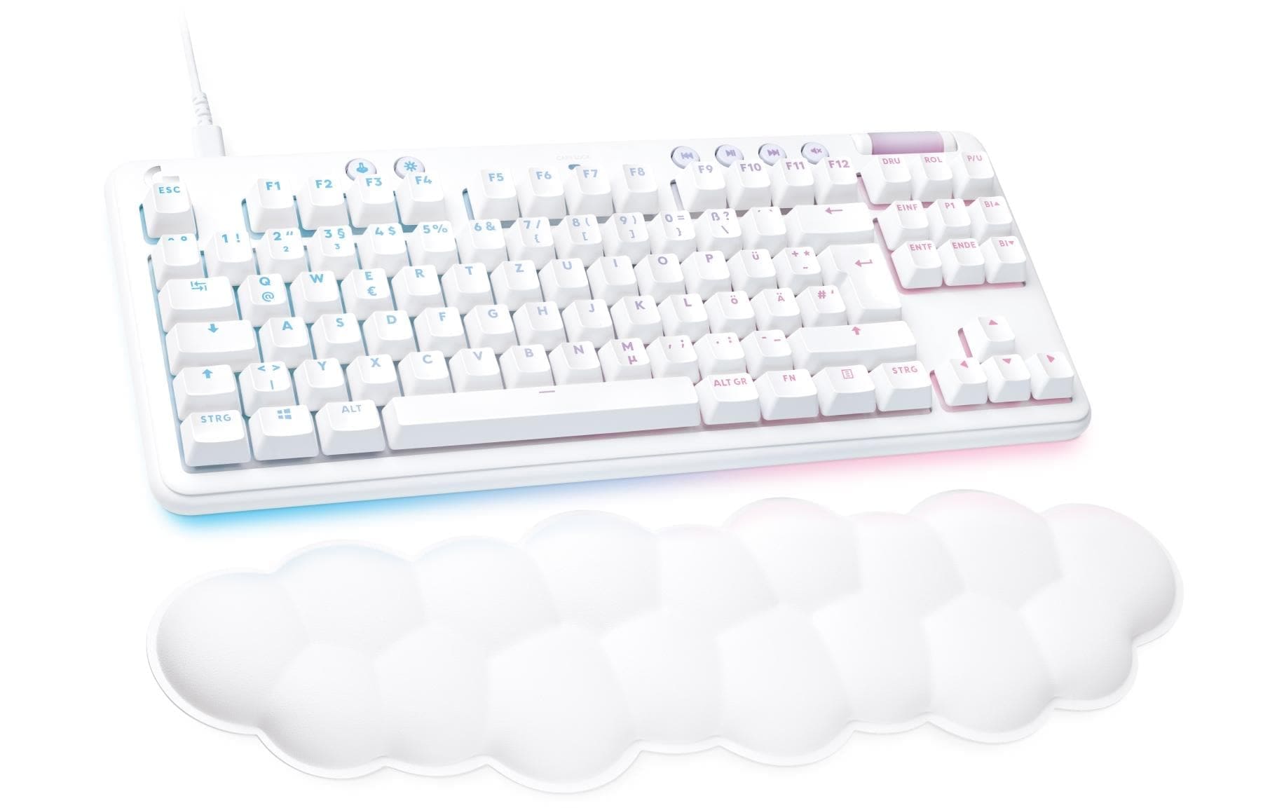 Gaming-Tastatur »Logitech G713 Gaming Keyboard off white«