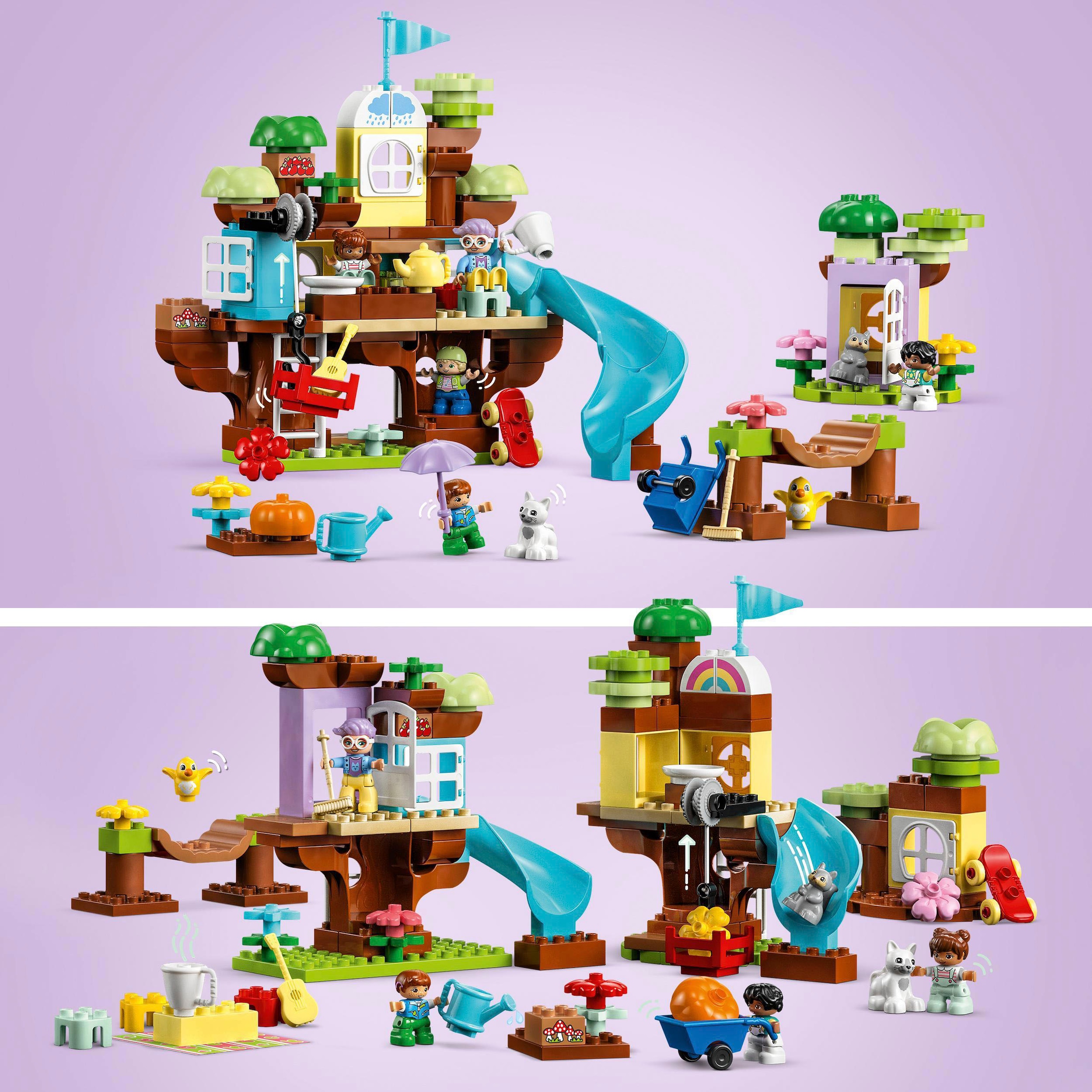 ♕ LEGO® Konstruktionsspielsteine »3-in-1-Baumhaus (10993), St.) auf (126 DUPLO Town«, versandkostenfrei LEGO®