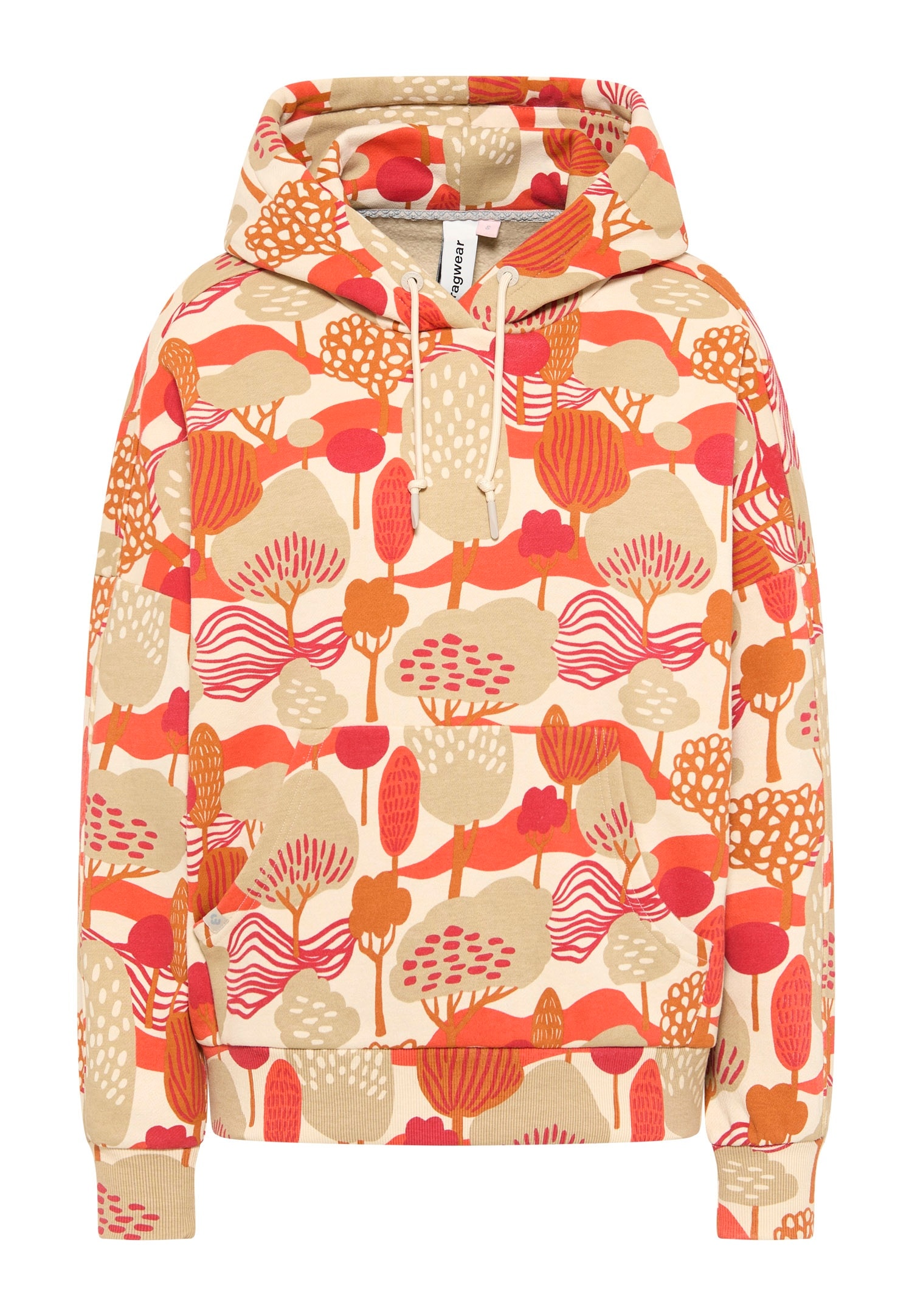 Ragwear 1100000002199 »PIRITA PRINT«, mit Rundhalsausschnitt und Kordelverschluss, normale Schnittform
