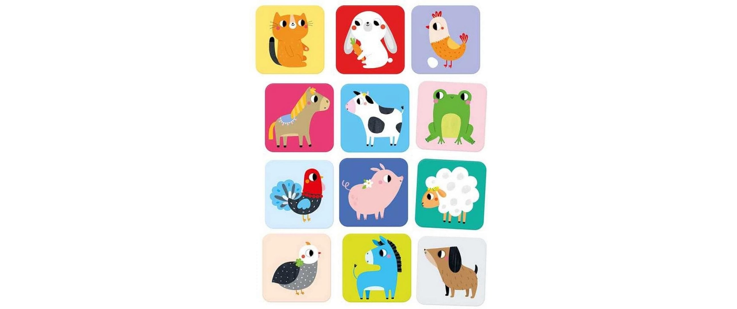   Lernspielzeug »Banana Panda Memo-Spiel Suuuper Size Farmtiere«