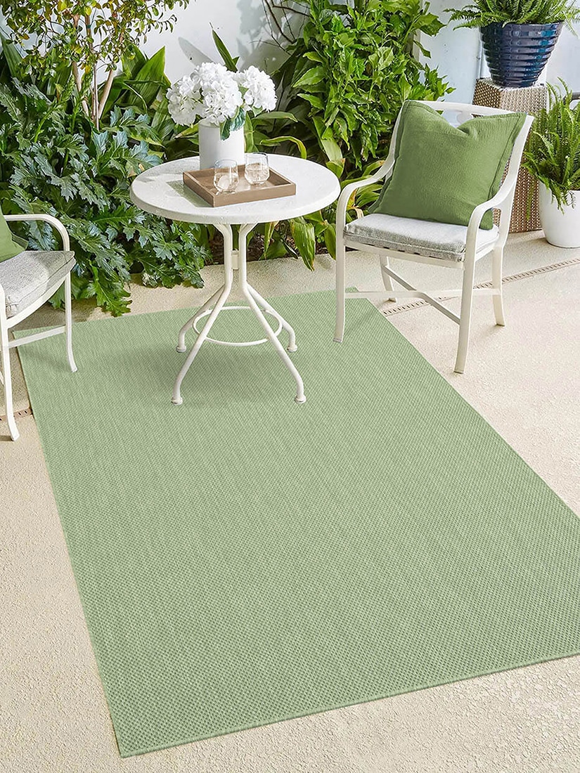 the carpet Teppich »Mistra round«, rund, 1 mm Höhe, moderner robuster In und Outdoor Teppich