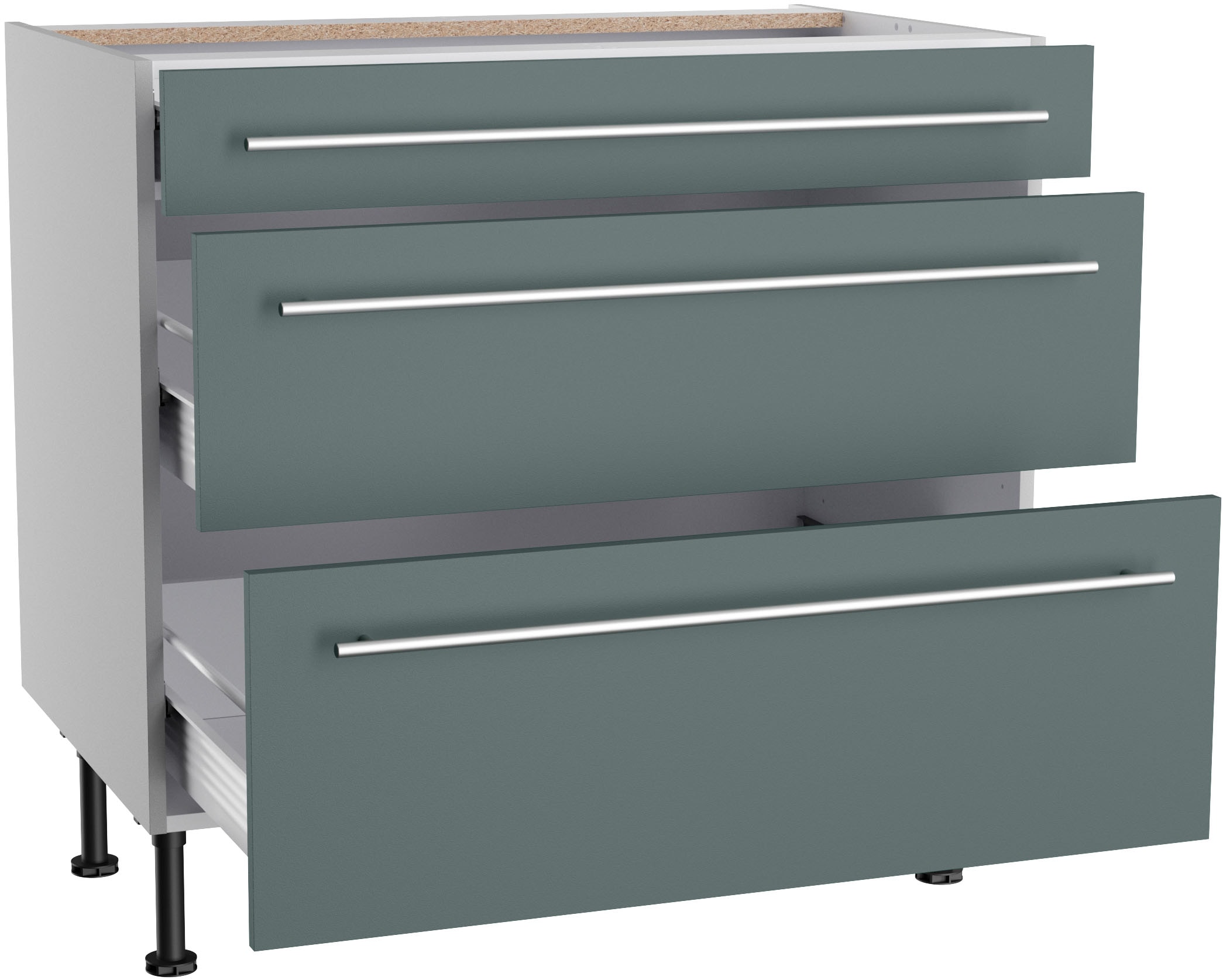 OPTIFIT Unterschrank »Bern2«, Breite 90 cm, 1 Schubkasten, 2 Auszüge
