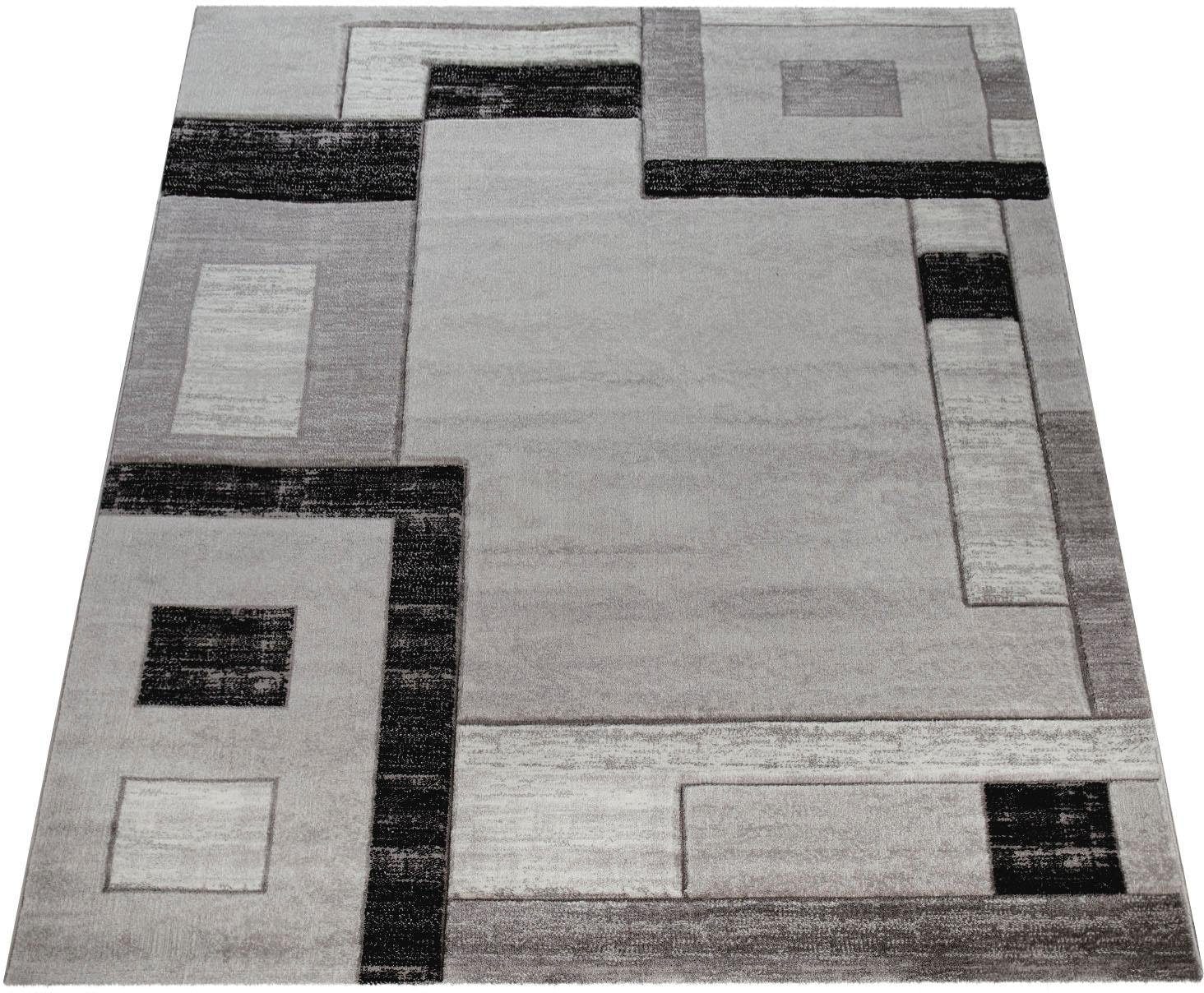 Paco Home Teppich »Florenz«, rechteckig, 16 mm Höhe, modernes 3D-Design, ideal im Wohnzimmer & Schlafzimmer