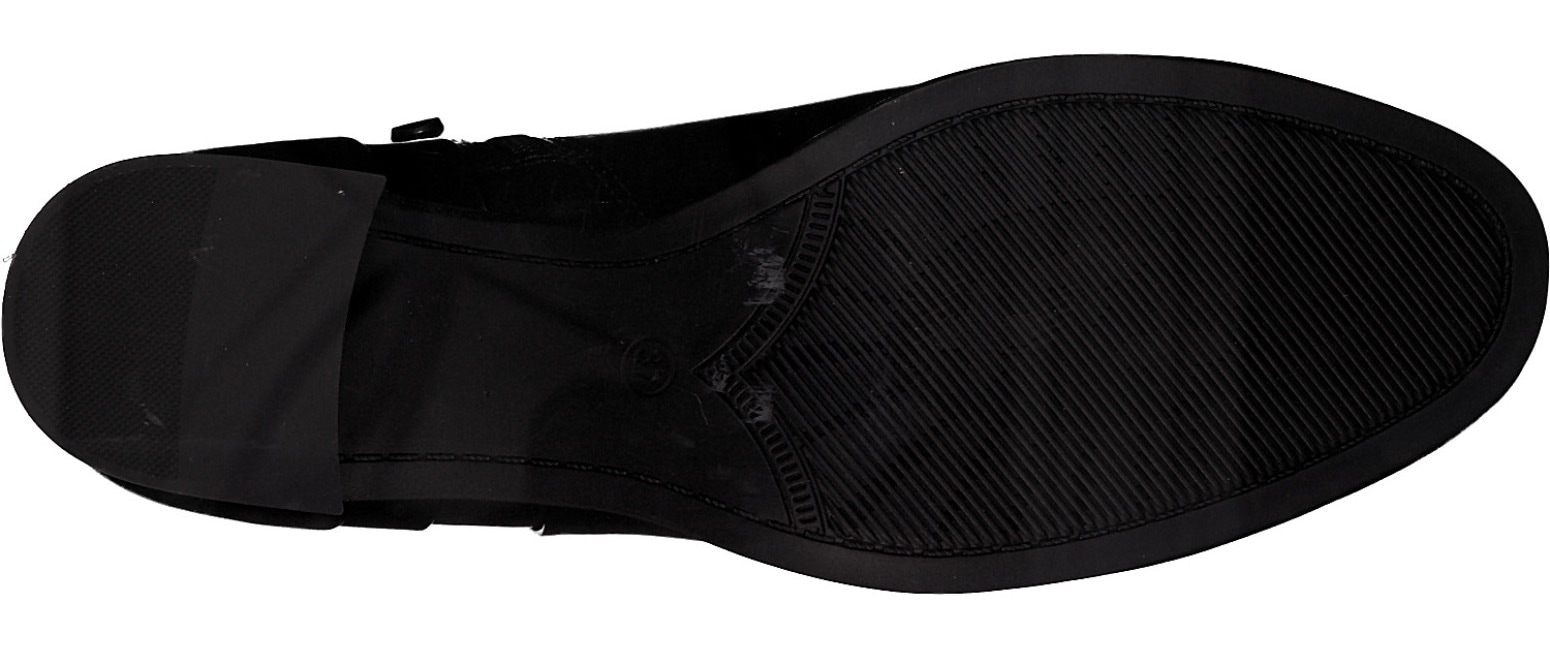 MARCO TOZZI Stiefelette, Blockabsatz, Business-Stiefelette, Ankleboots mit Anziehlasche
