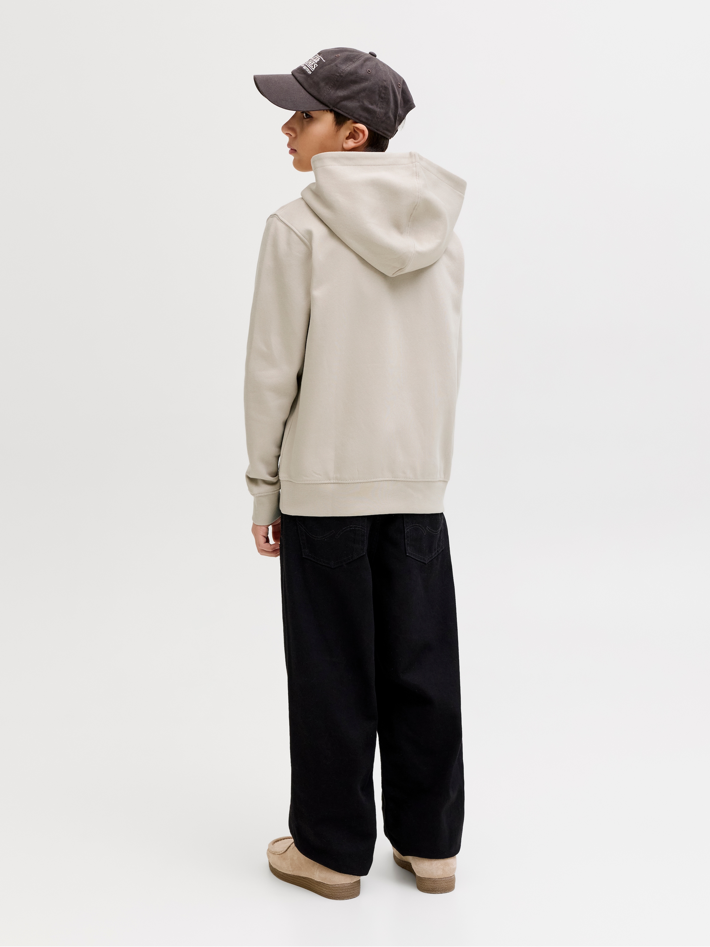 Jack & Jones Junior Sweat à capuche »JJESTAR JJ SWEAT HOOD NOOS JNR«, Baumwollmischung, relaxed fit
