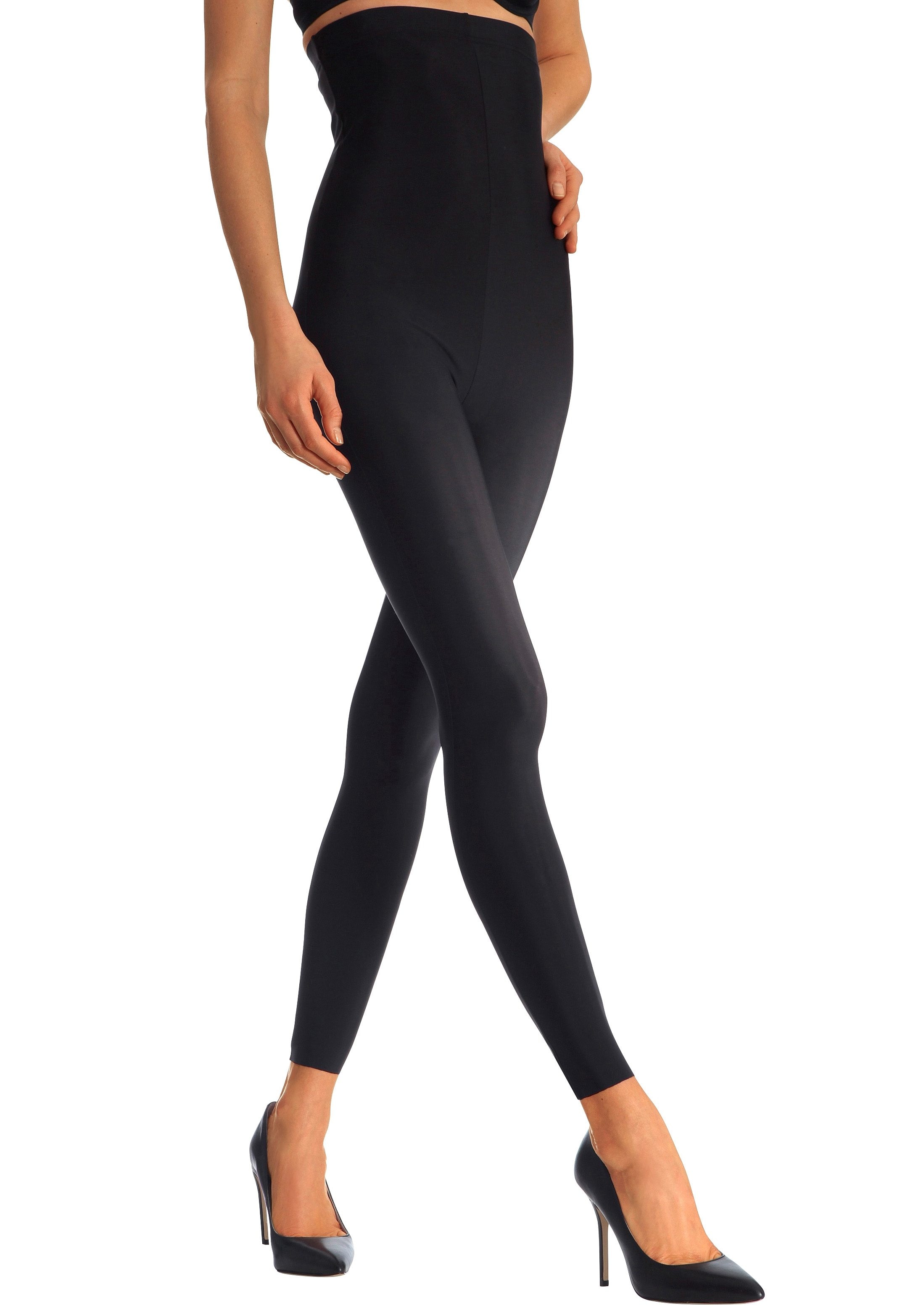 LASCANA Highwaist Leggings, mit leichtem Shaping Effekt, Loungewear