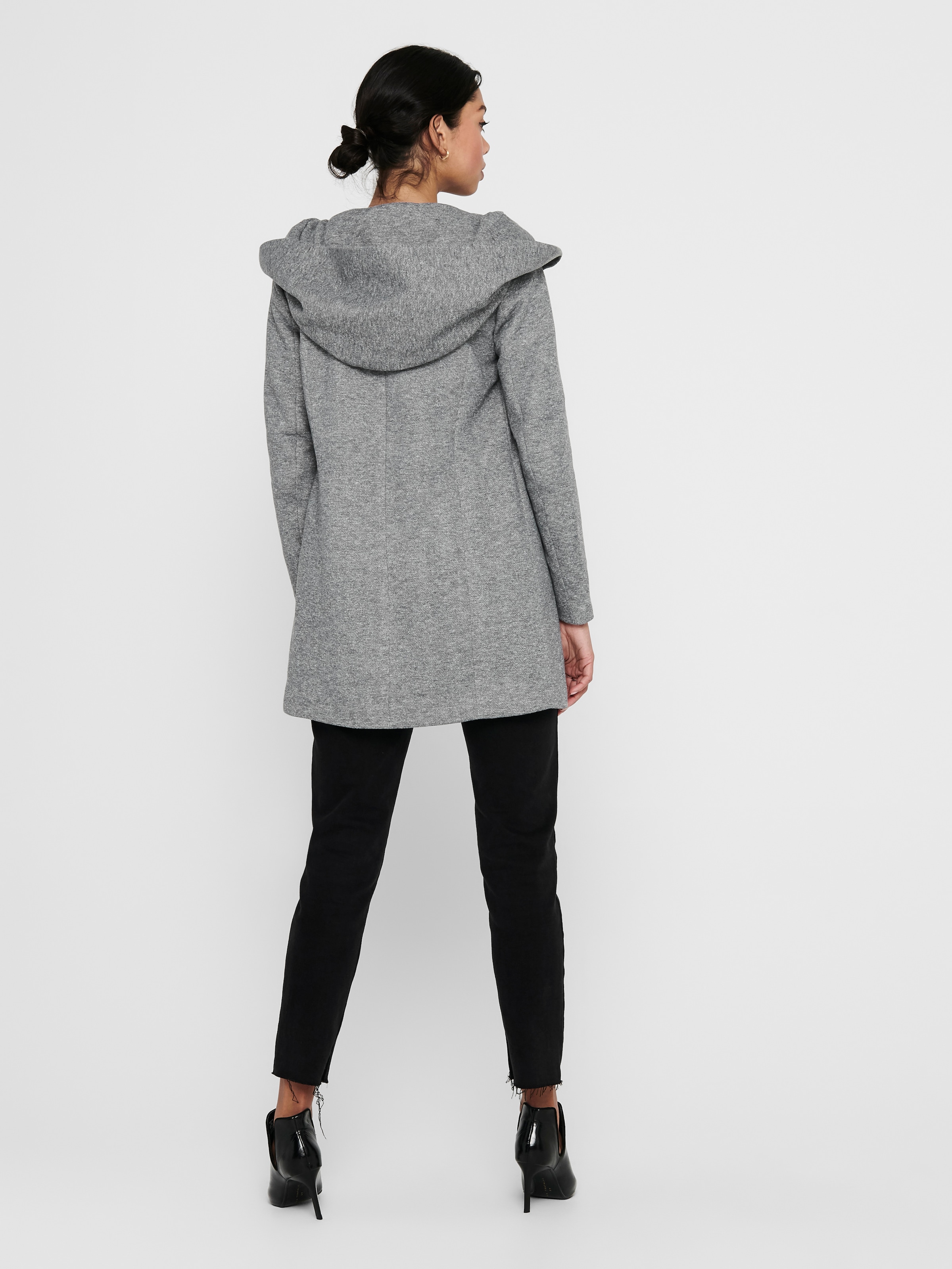 ONLY Kurzmantel »ONLSEDONA LIGHT COAT OTW NOOS« verdeckte Knopfleiste