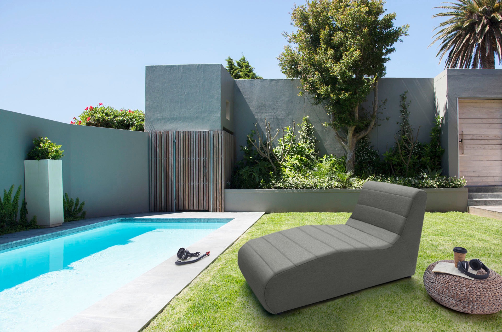 Relaxliege »Soleil, pflegeleichter und wetterfester Bezug«, Outdoor, besonderes Design...