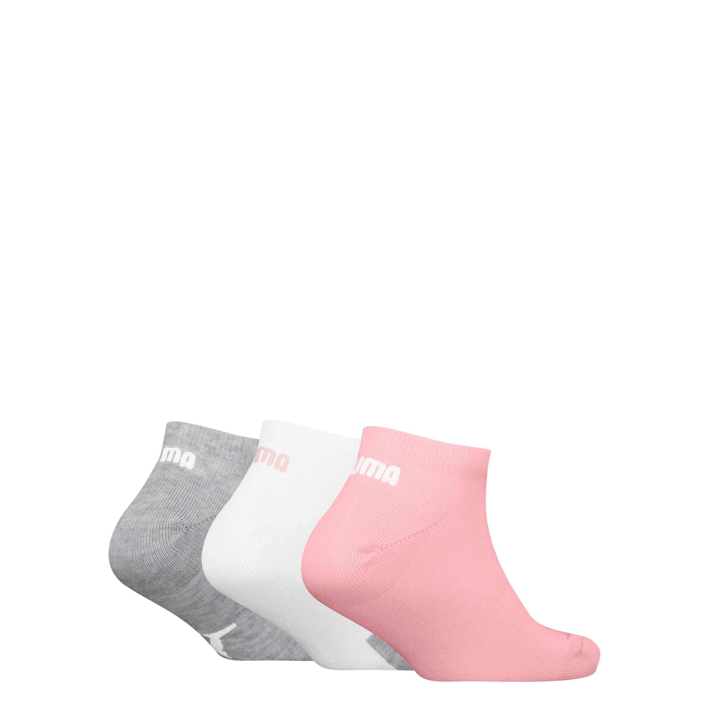 PUMA Chaussettes de baskets »PUMA KIDS BWT SNEAKER 3P« 3 Paar,  Flache Zehennähte, Logo