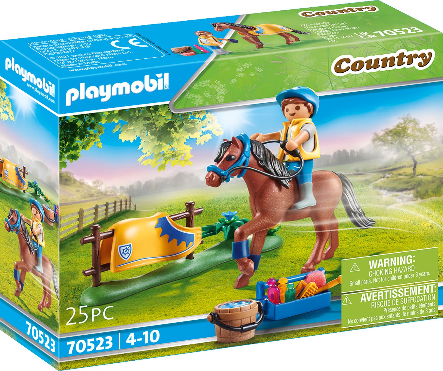 Image of Playmobil® Konstruktions-Spielset »Sammelpony Welsh (70523), Country«, (25 St.), Made in Europe bei Ackermann Versand Schweiz
