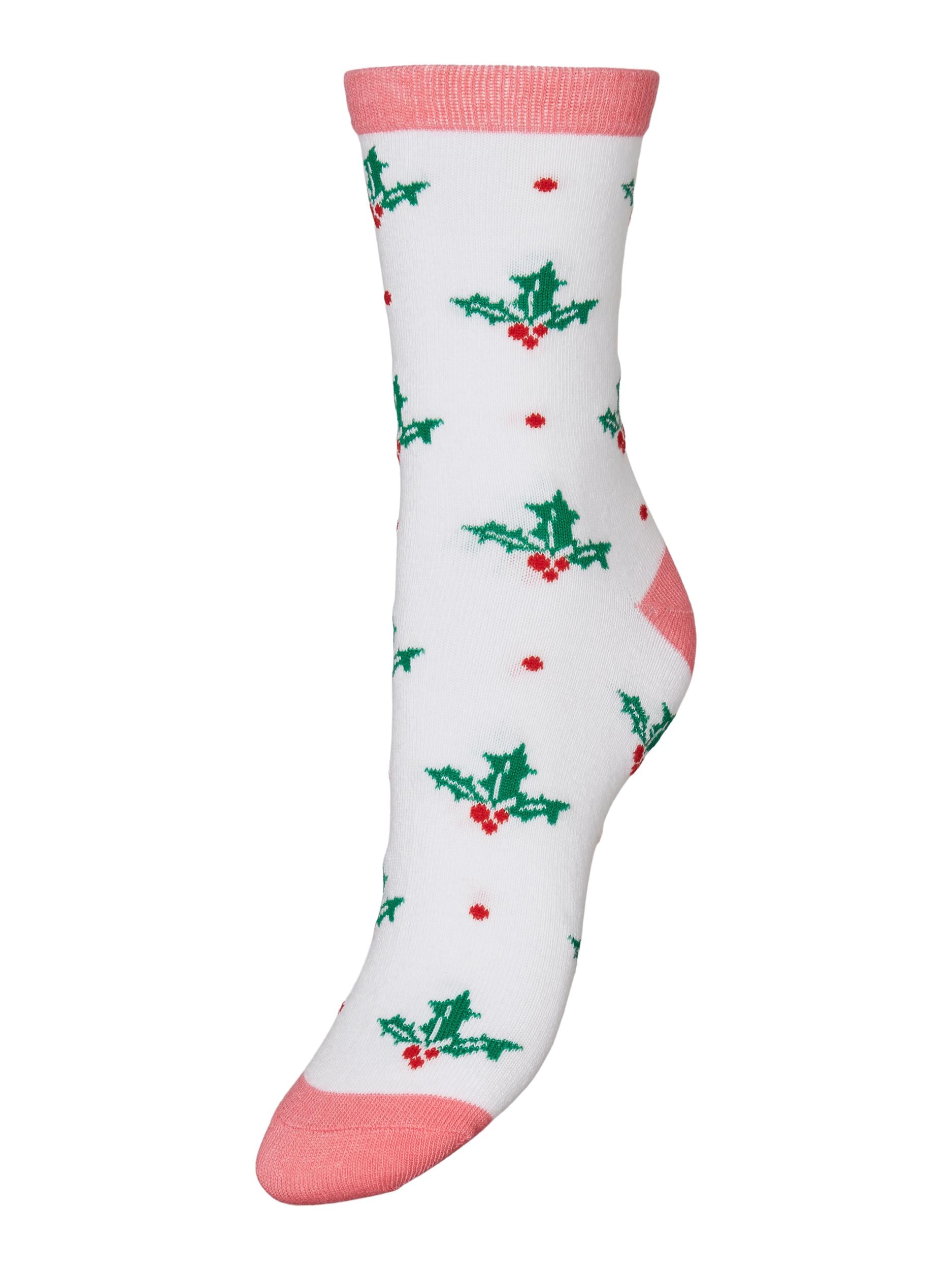 Vero Moda Socken »VMELF SOCKS GIFTBOX XMAS«, (Packung, 4 Paar)