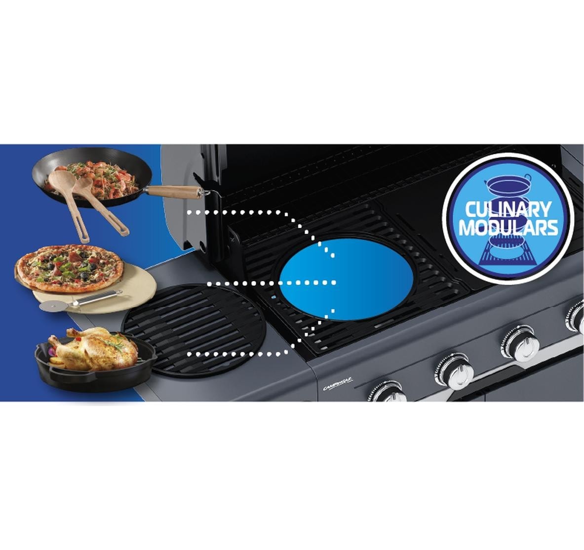 Campingaz Gasgrill »Select 4 L Plus mit Abdeckung und Gitterrost«