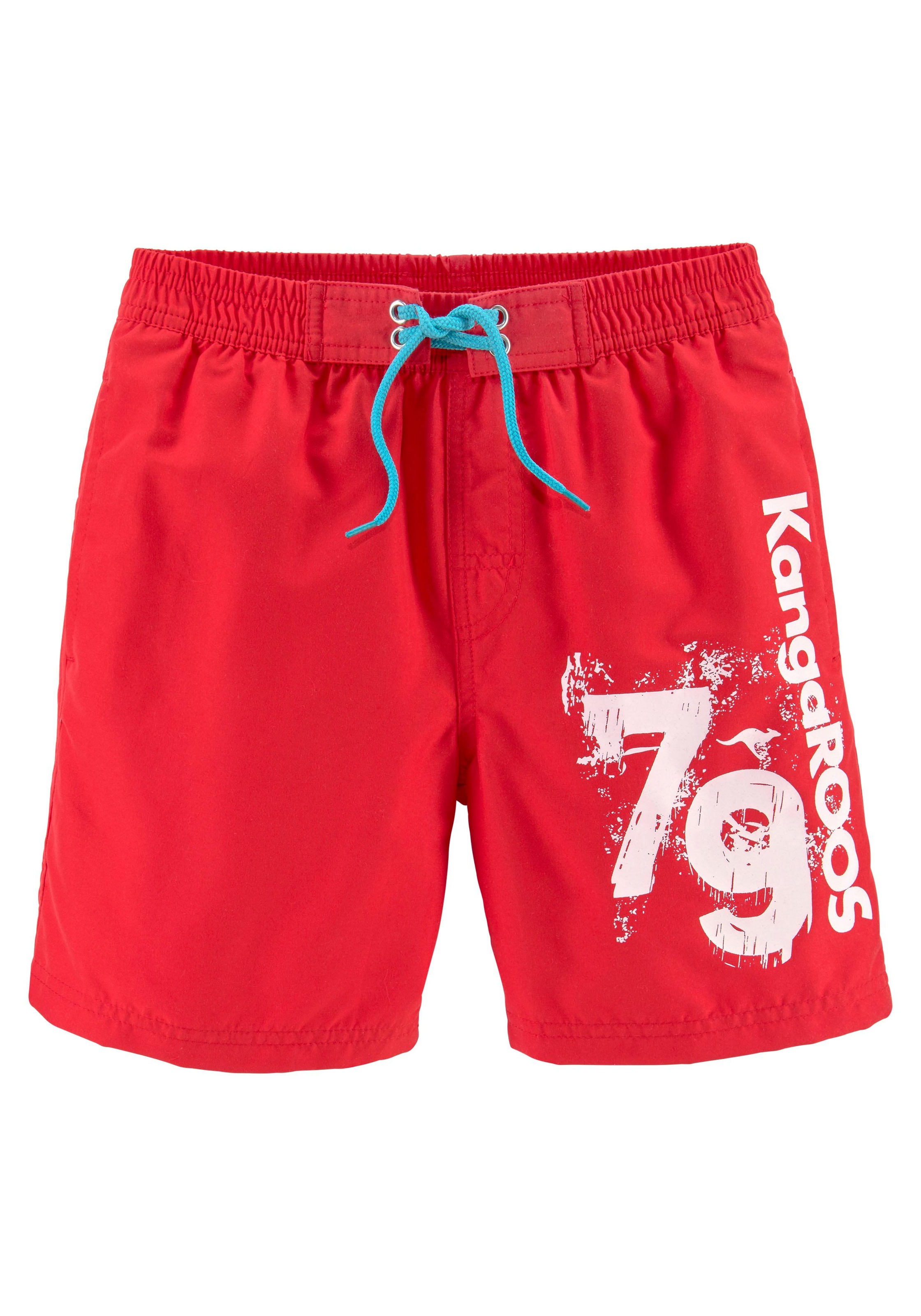 KangaROOS Badeshorts, mit Logodruck seitlich kaufen