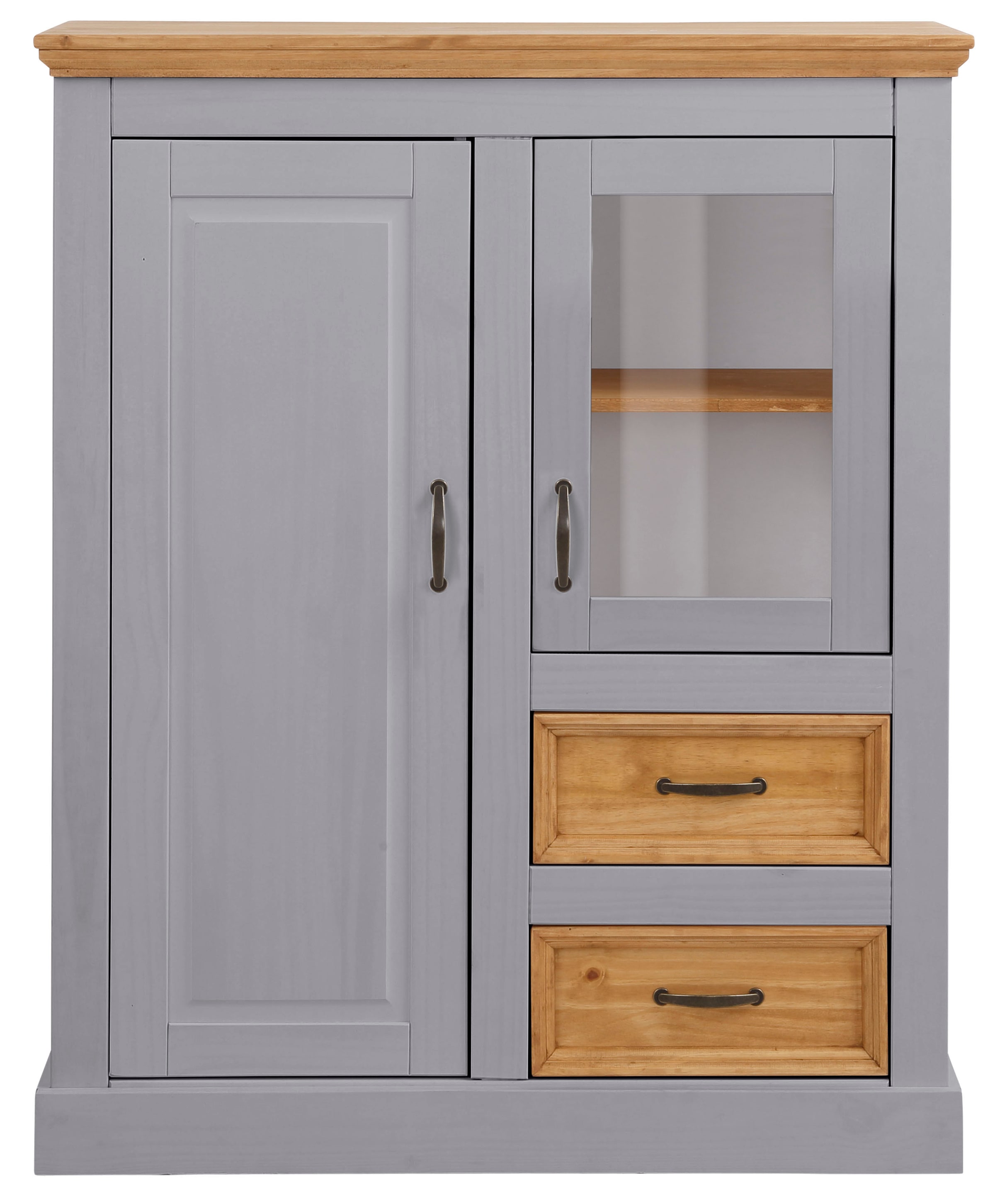 Home affaire Highboard »Selma«, Vitrine, Breite 100 cm