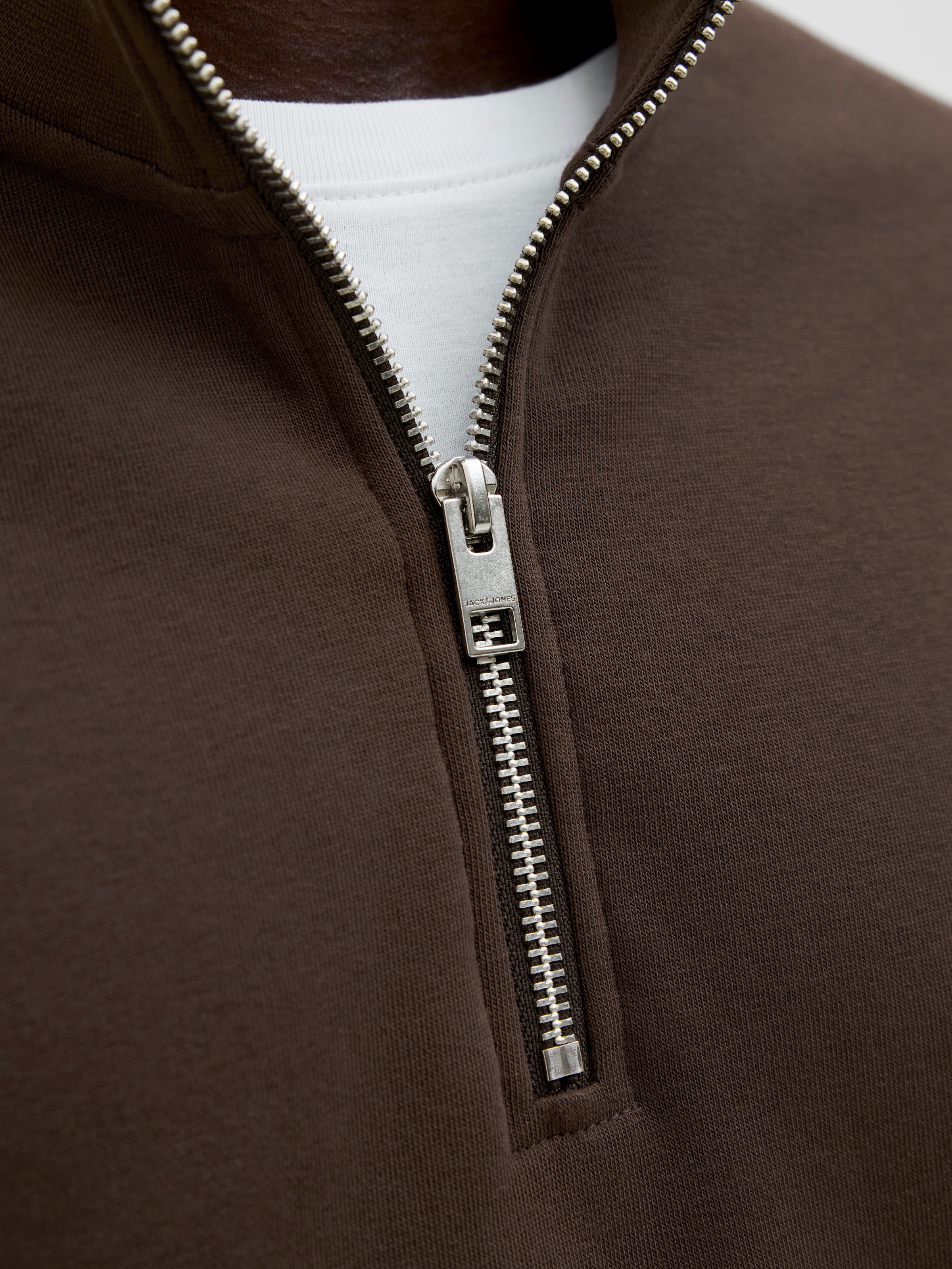 Jack & Jones PlusSize Sweatshirt »JJESOHO SWEAT QUARTER ZIP HN NOOS PLS«