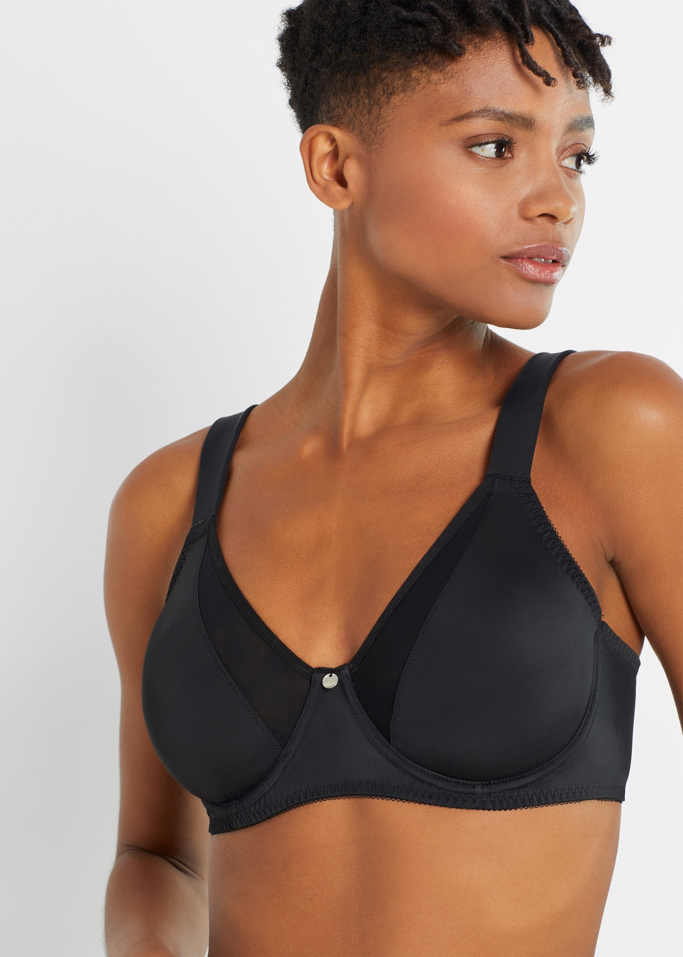bonprix Soutien-gorge minimisant 1 soutien-gorge sans coutures en mesh délicat