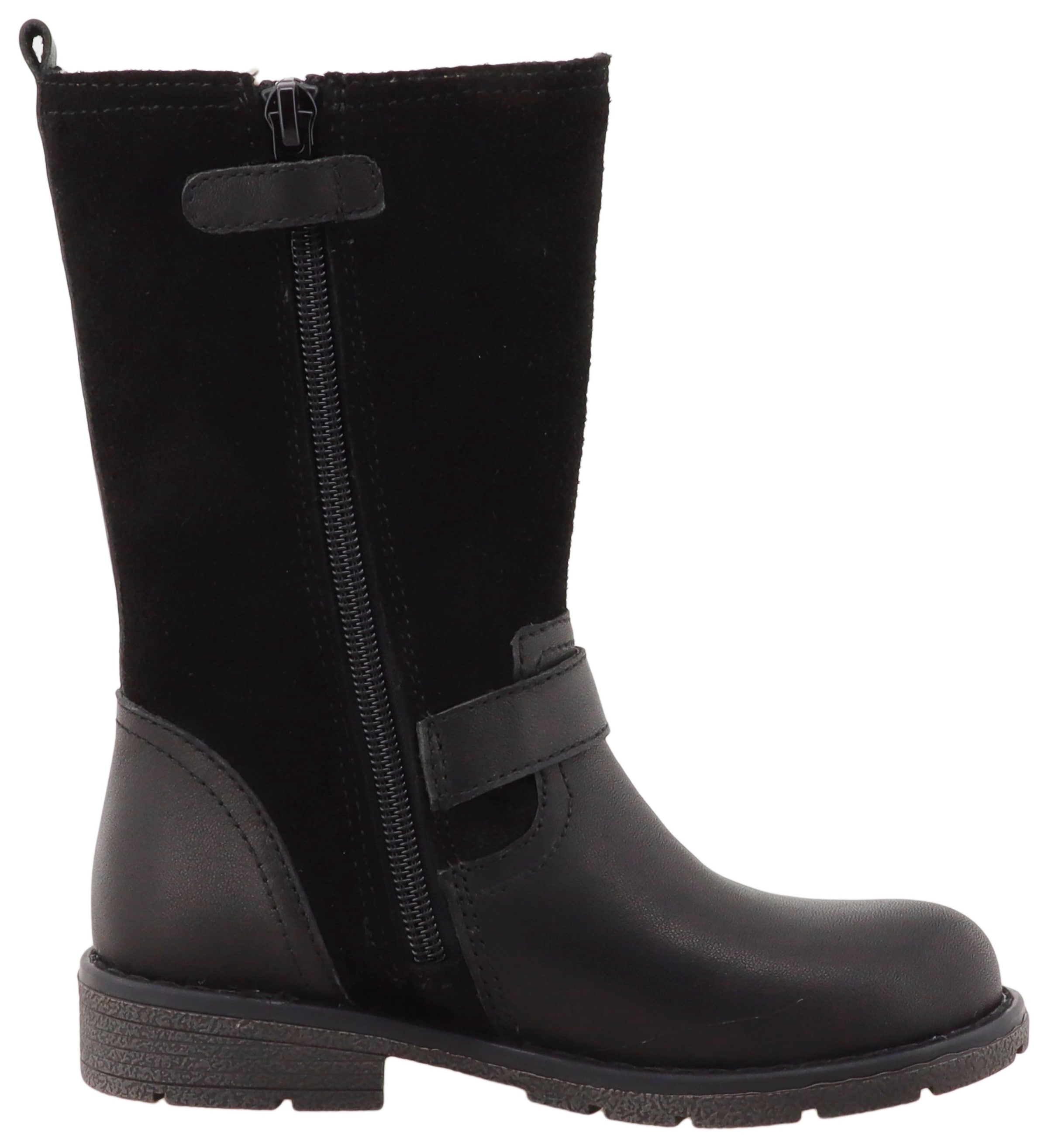 Lurchi Stiefel »Henriette1-TEX«  Langschaftstiefel, Nieten und Perdemotiv, Grössenschablone zum Download