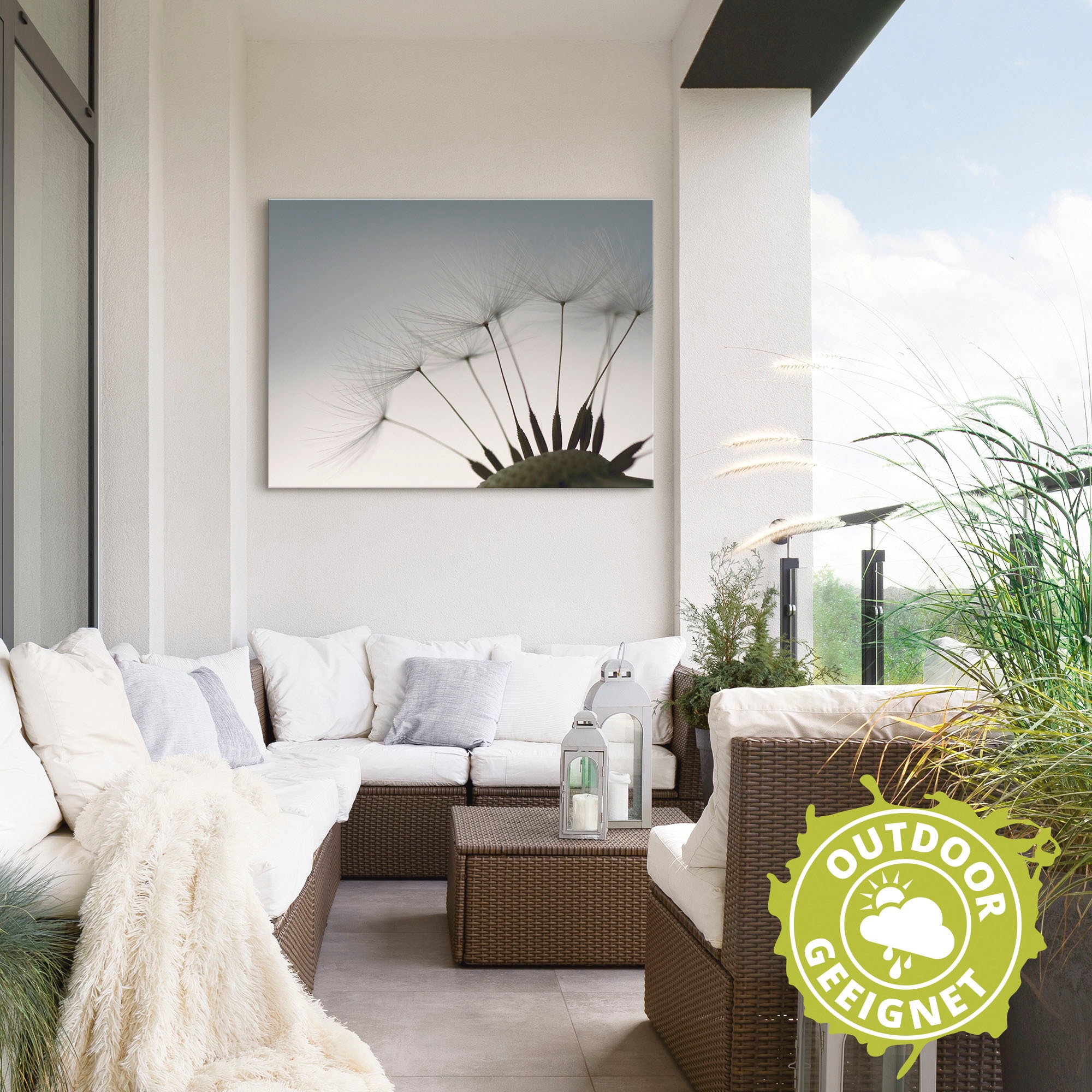 Artland Wandbild »Pusteblumen-Samen I«, Blumen, (1 St.), als Alubild, Outdoorbild, Leinwandbild, Poster in verschied. Grössen