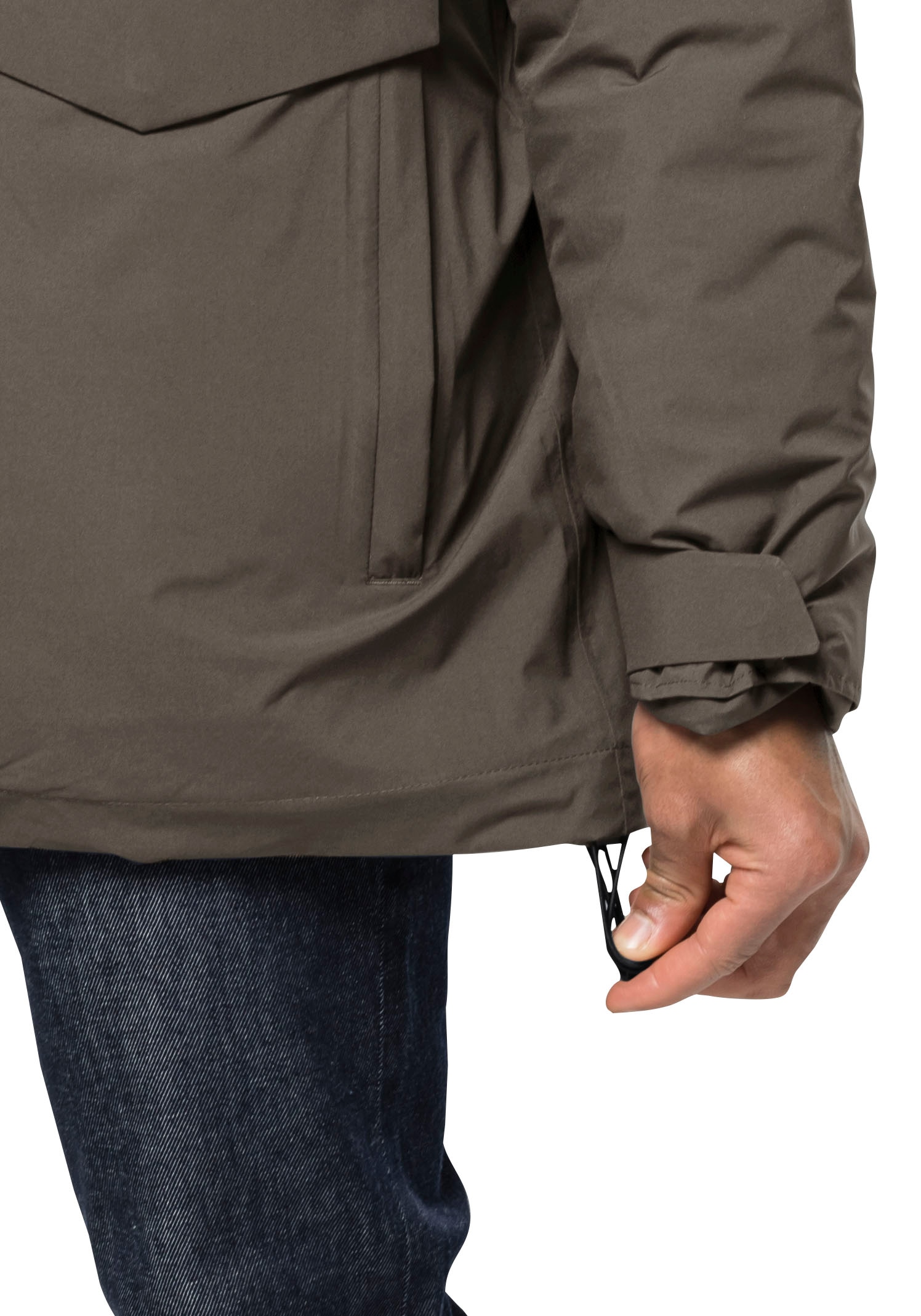 Jack Wolfskin Funktionsparka »KOENIGSBAU«, mit Kapuze, Winterjacke mit Kunstfaserfüllung