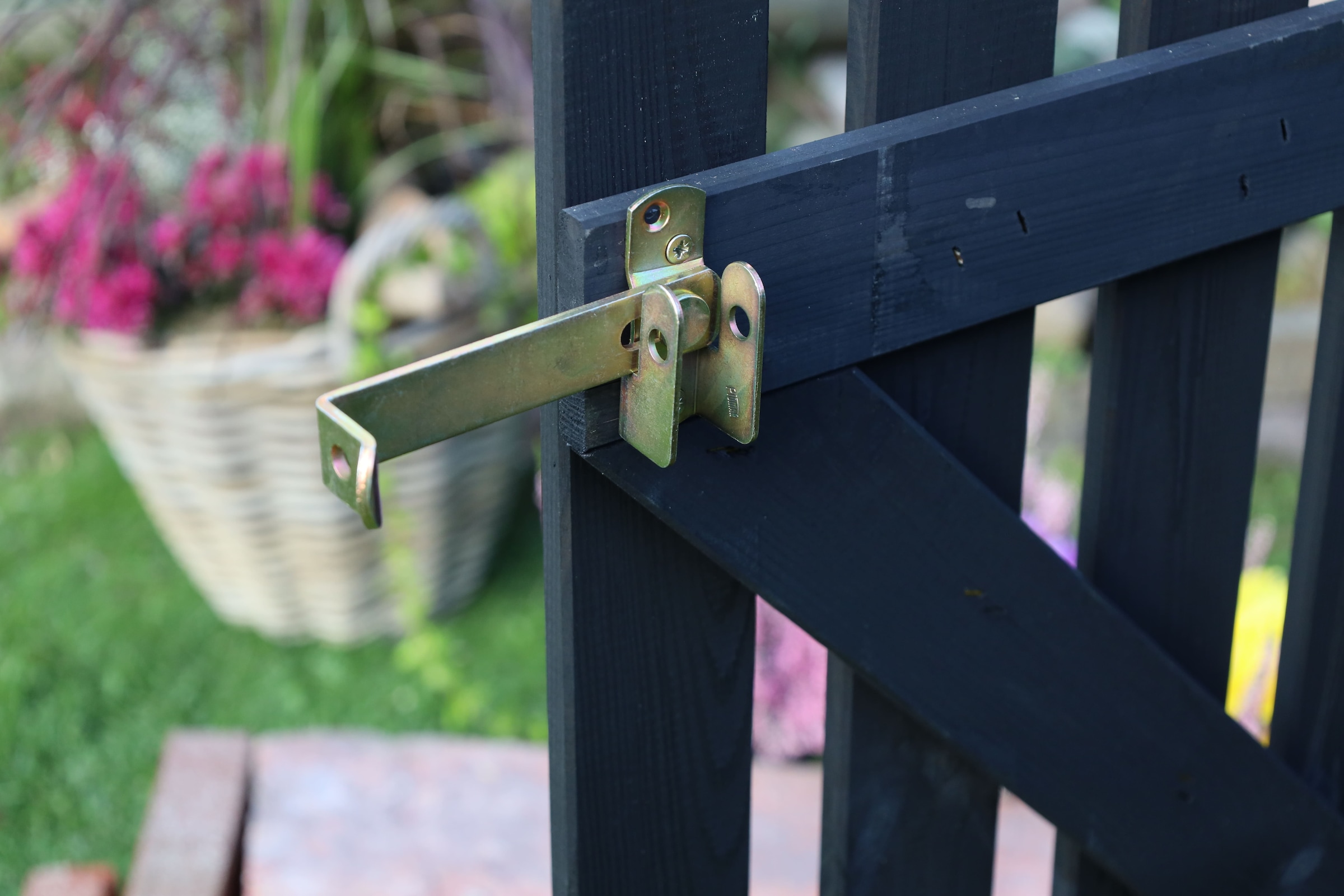 promadino Gartentor »Türen für die Pergola Ben« Material: Kiefer massiv, imprägniert. Masse: B129xH100cm