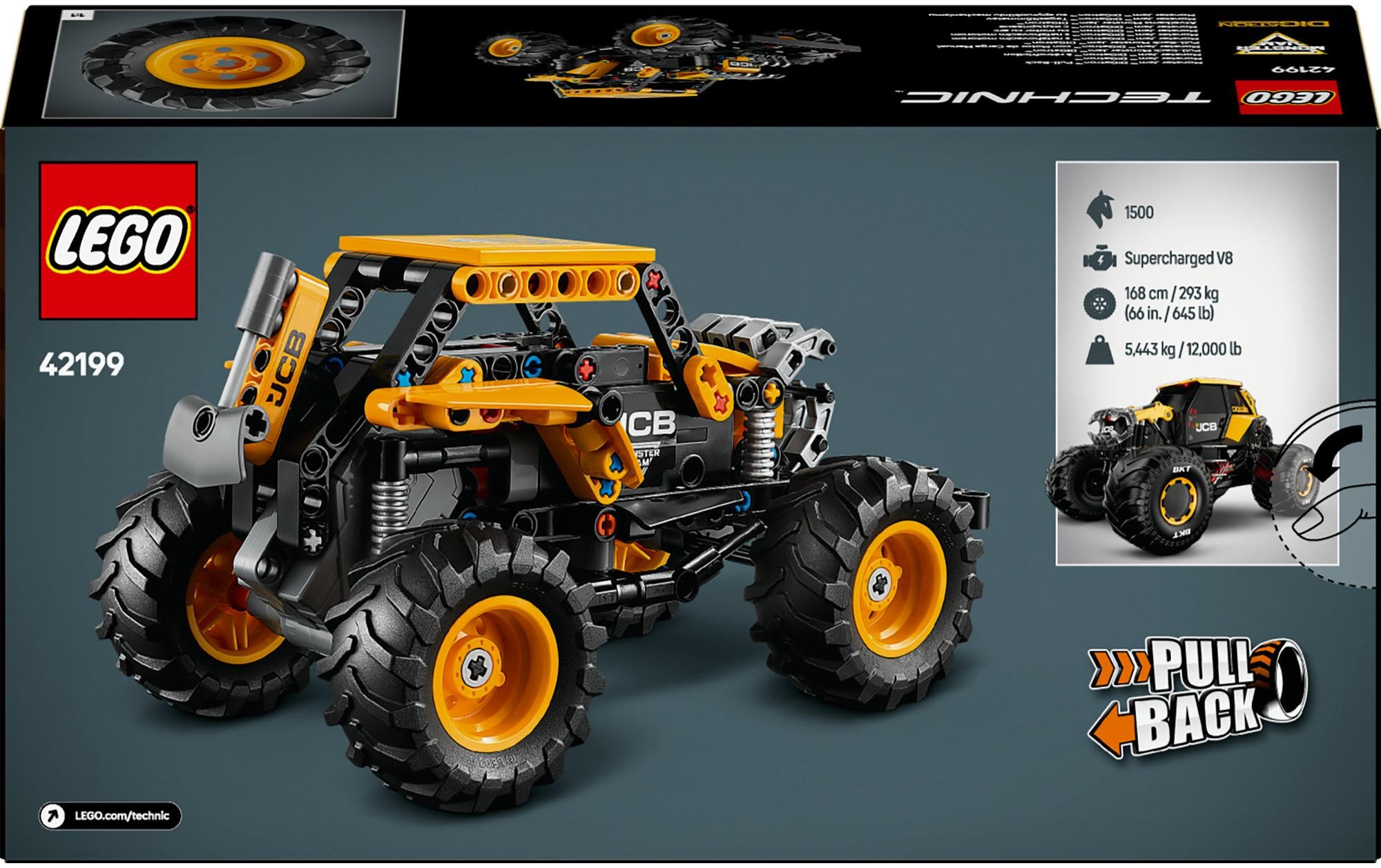 LEGO® Spielbausteine »Technic Monster Jam DIGatron 42199«