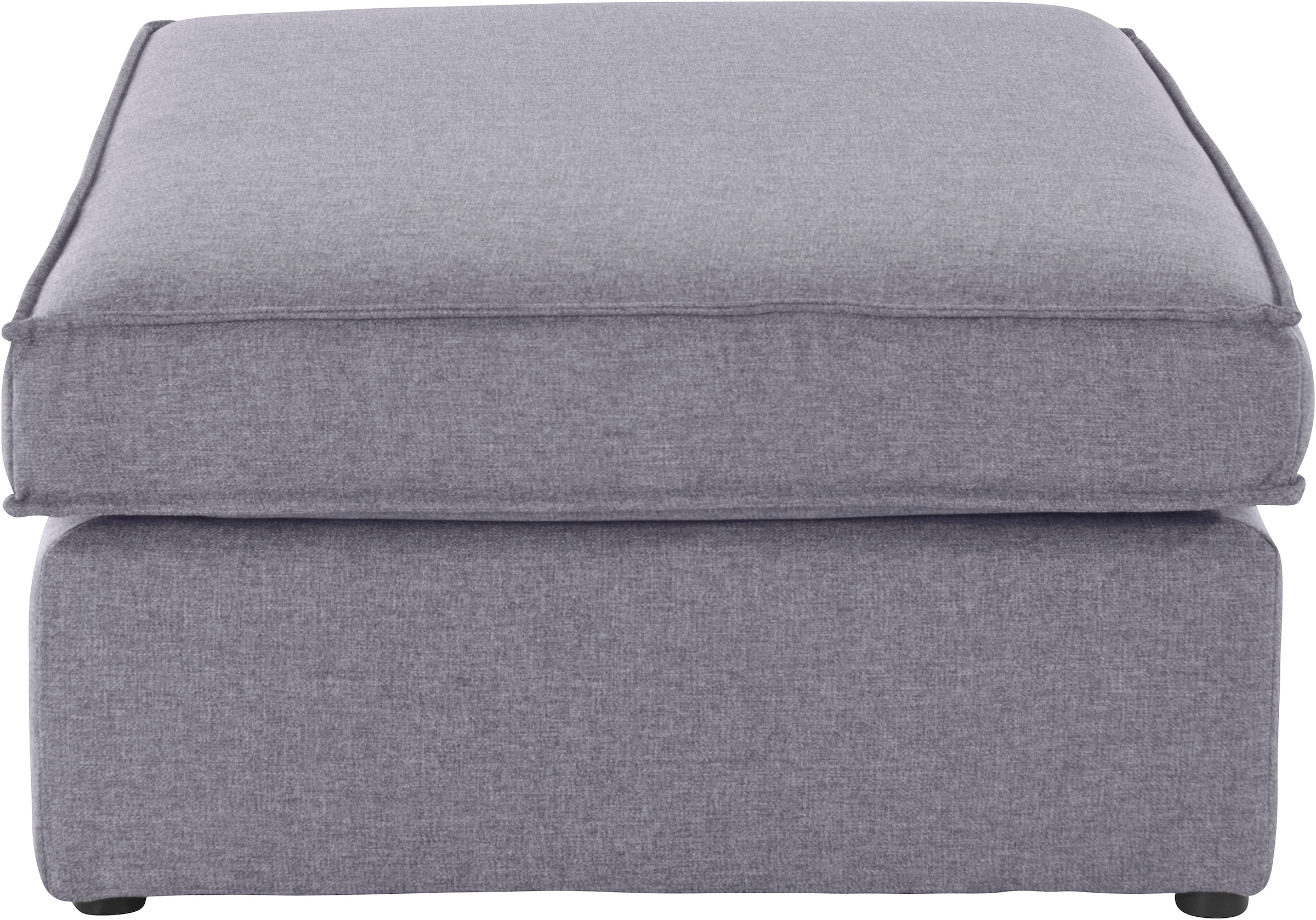 GOODproduct Tabouret rembourré »Florid« einzeln stellbar oder als Teil eines Modulsofas,  auch in Cord