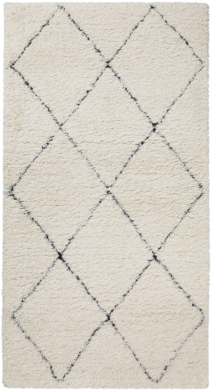 Image of Wecon home Hochflor-Läufer "STUDIO two" rechteckig 35 mm Höhe weicher und kuscheliger Flor, Wohnzimmer, Schlafzimmer, im Berber-Stil