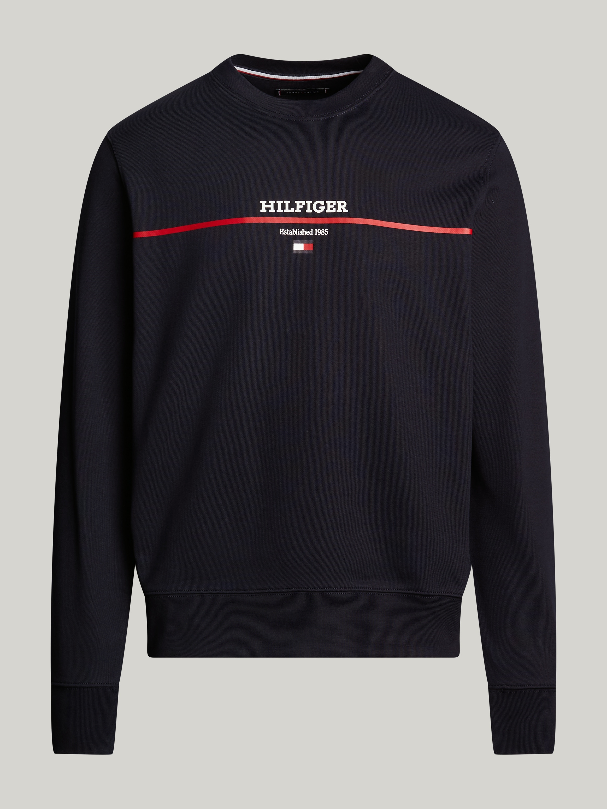 Tommy Hilfiger Sweatshirt »HILFIGER STRIPE TERRY SWEATSHIRT«