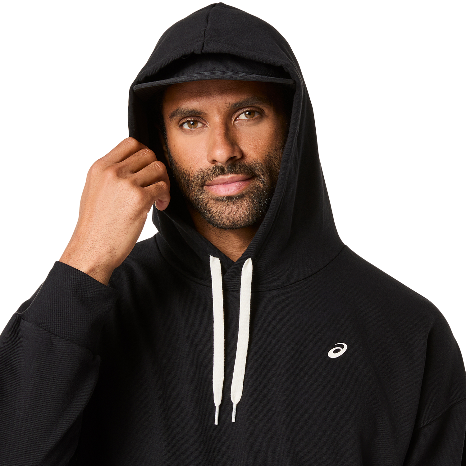 Asics Sweat à capuche »FRENCH TERRY RELAXED PULLOVER HOODIE«, mit Kängurutasche, sportlicher Stil
