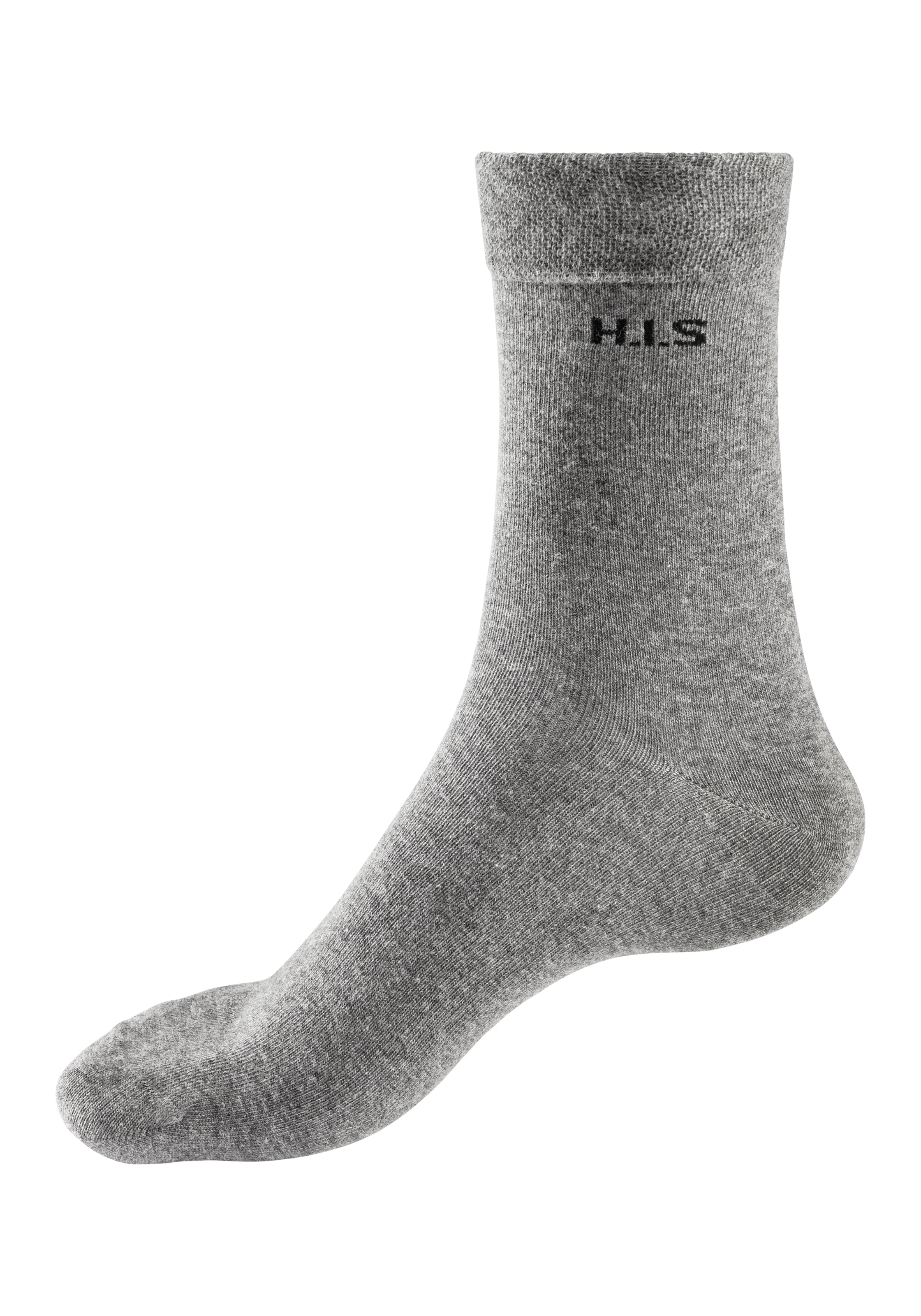 H.I.S Chaussettes Packung, 4 cuis tlg. mit druckfreiem Bündchen