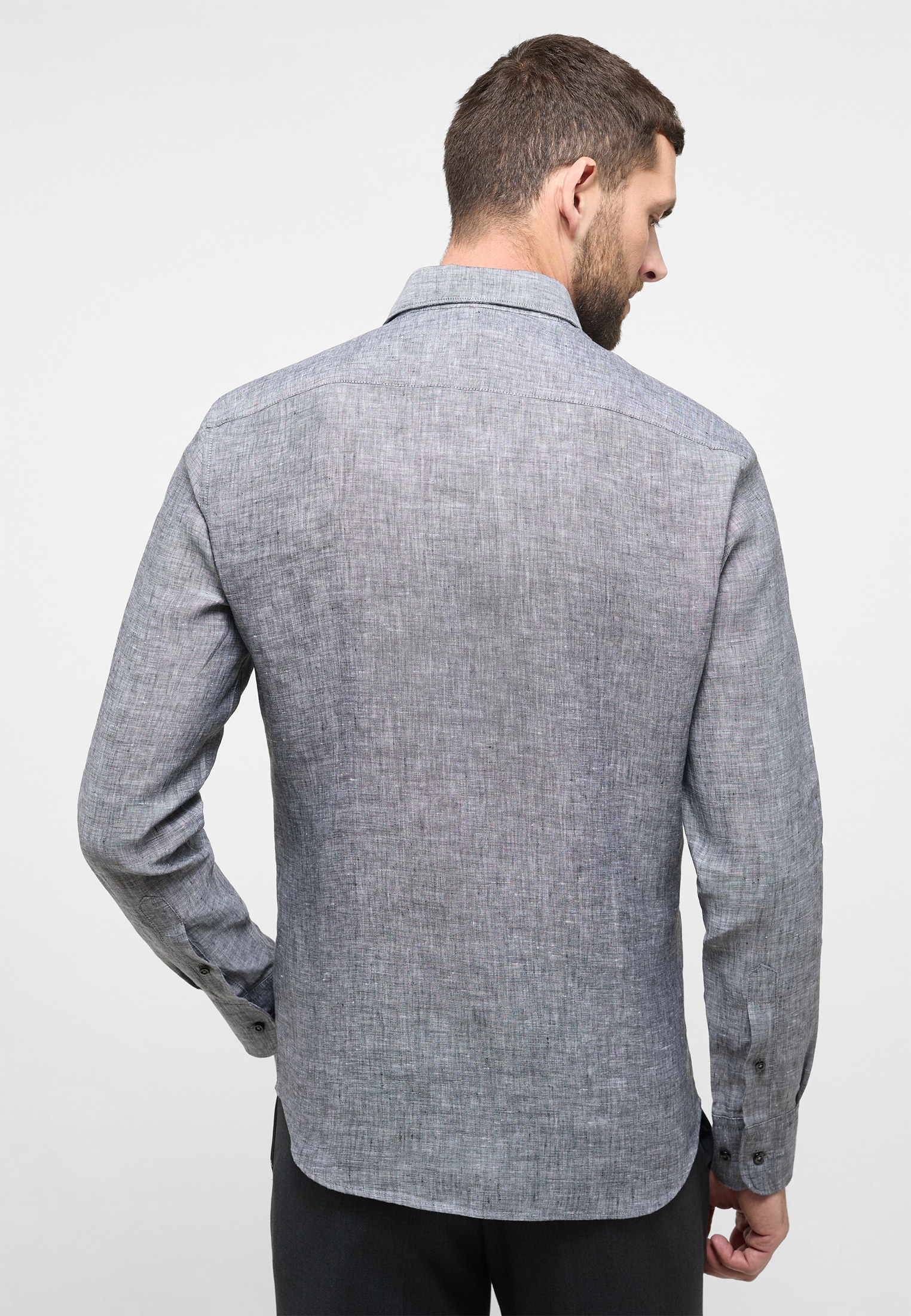 Eterna Langarmhemd »SLIM FIT«, EASY IRON (bügelleicht)
