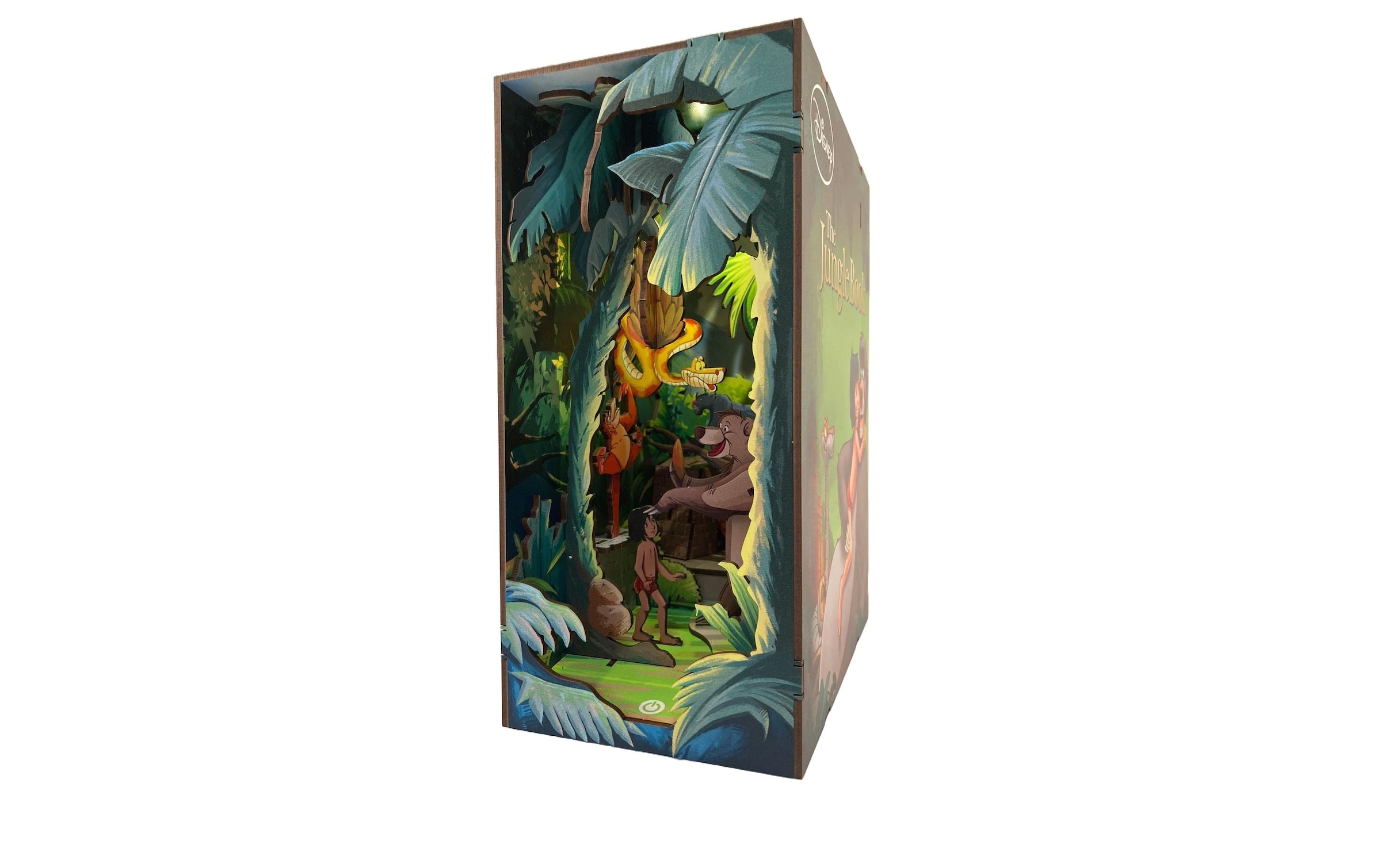 Revell® Modellbausatz »Book Nook, Tiny Adventures Disney Das Dschungelbuch« Buchstütze; mit LED-Beleuchtung
