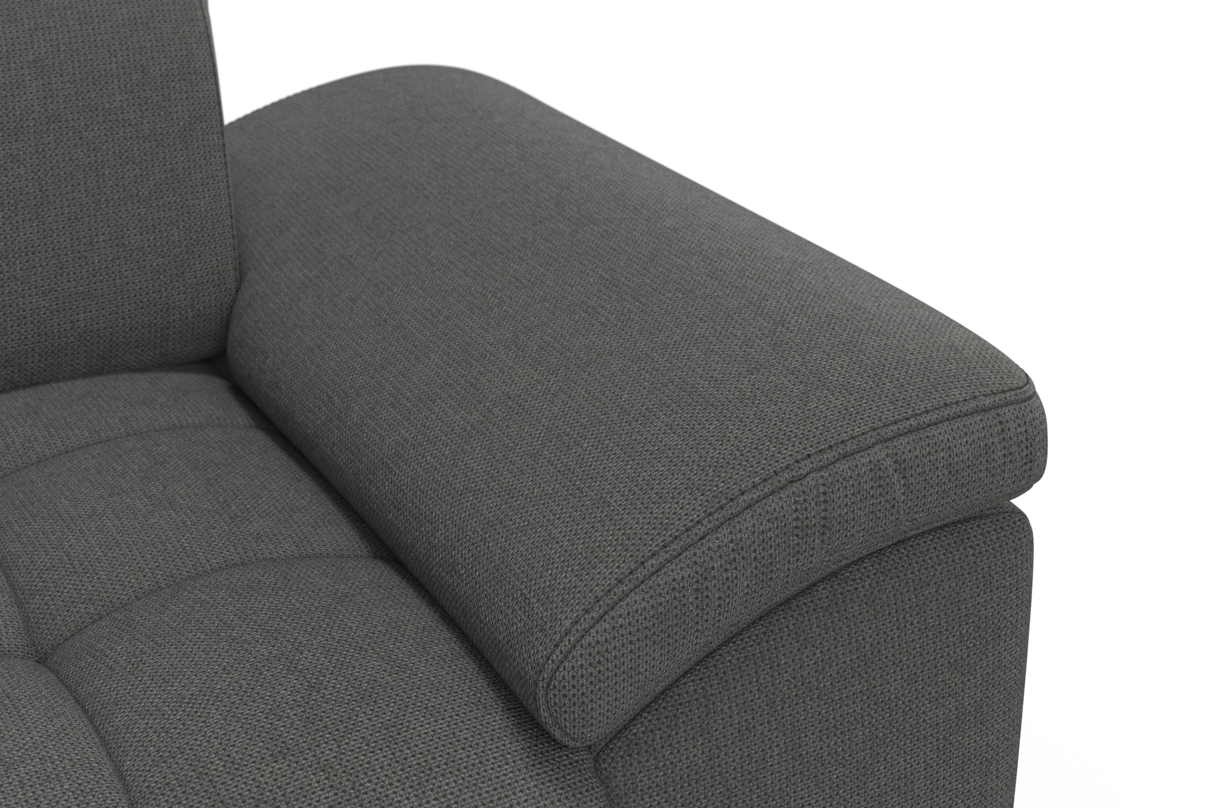 sit&more Ecksofa »Cool L-Form«, wahlweise mit Kopfteilverstellung und Vorziehsitz, motorisch