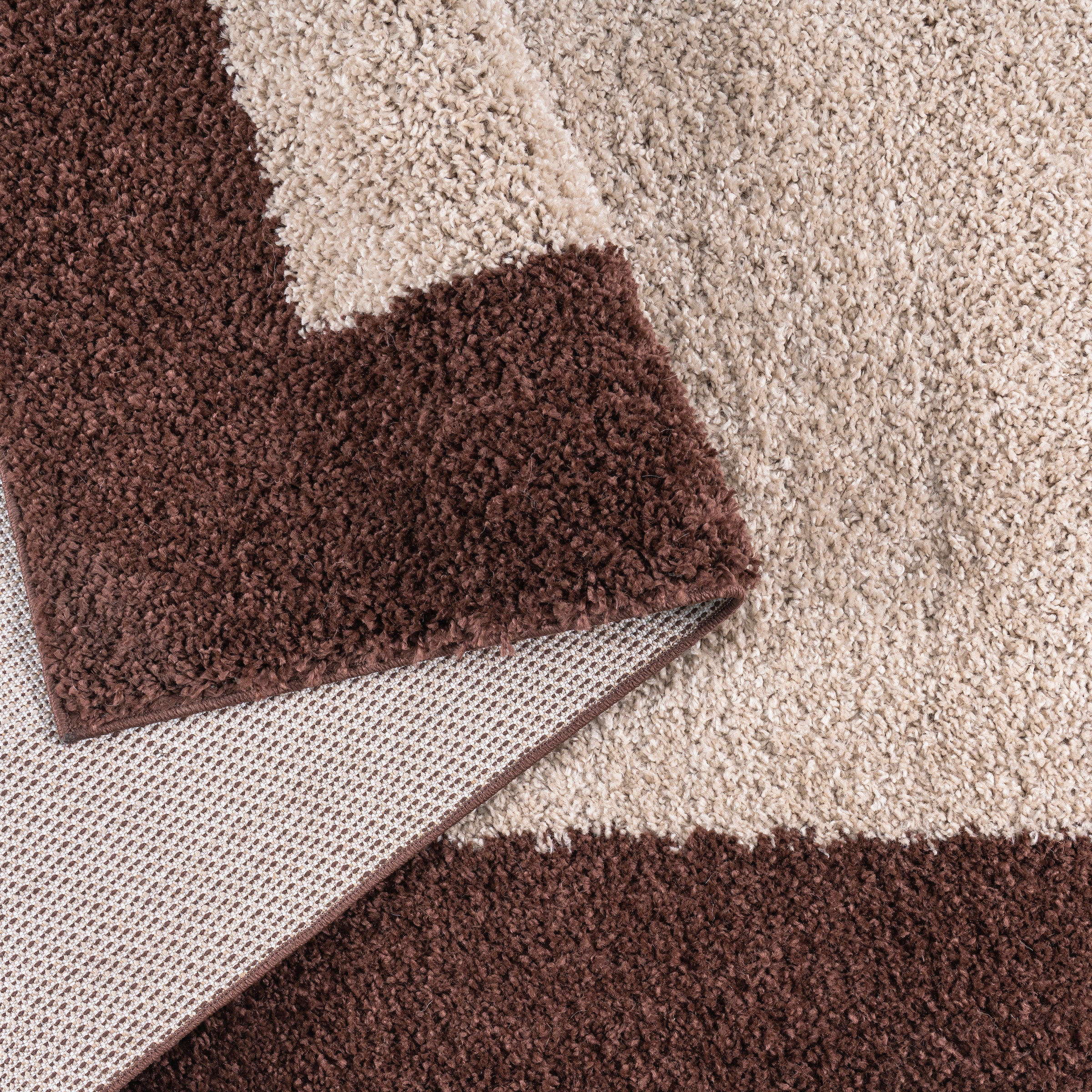 GOODproduct Hochflor-Teppich »Liams« rechteckig 30 mm Höhe mit Bordüre, besonders weich und kuschelig, Wohnzimmer, Schlafzimmer