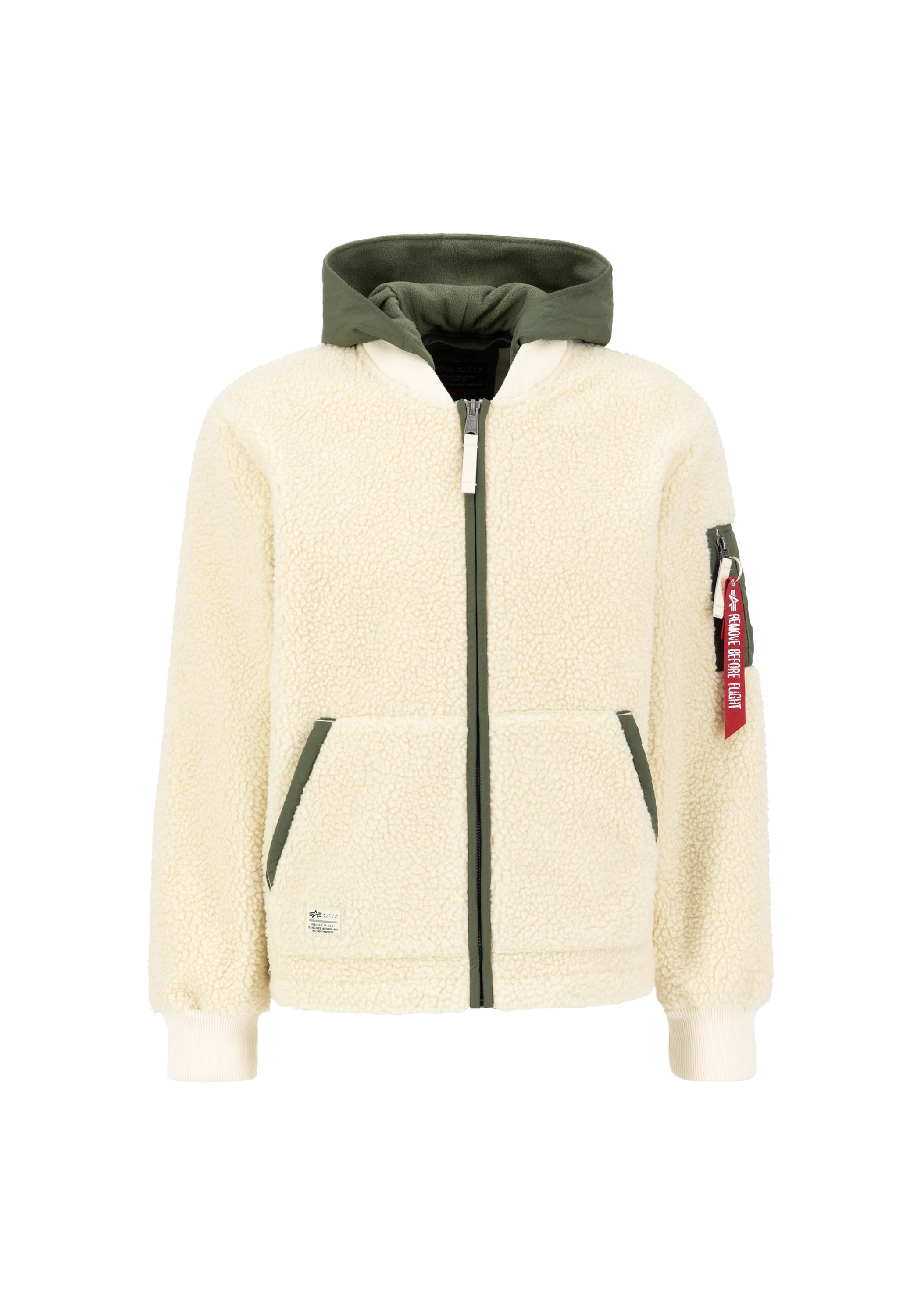 Bomberjacke »Alpha Industries Men - Bomber Jackets Teddy Nylon ZH Jacket«